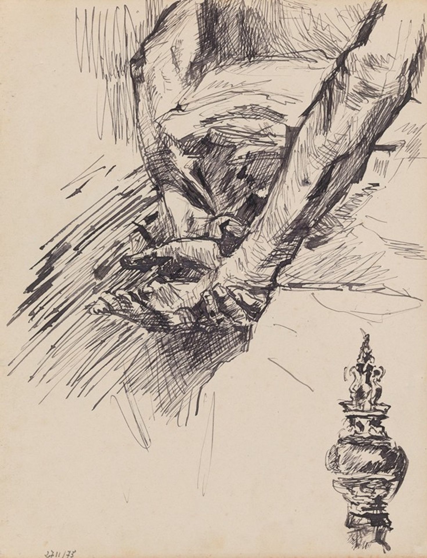 Hands, Ornament by James Ensor