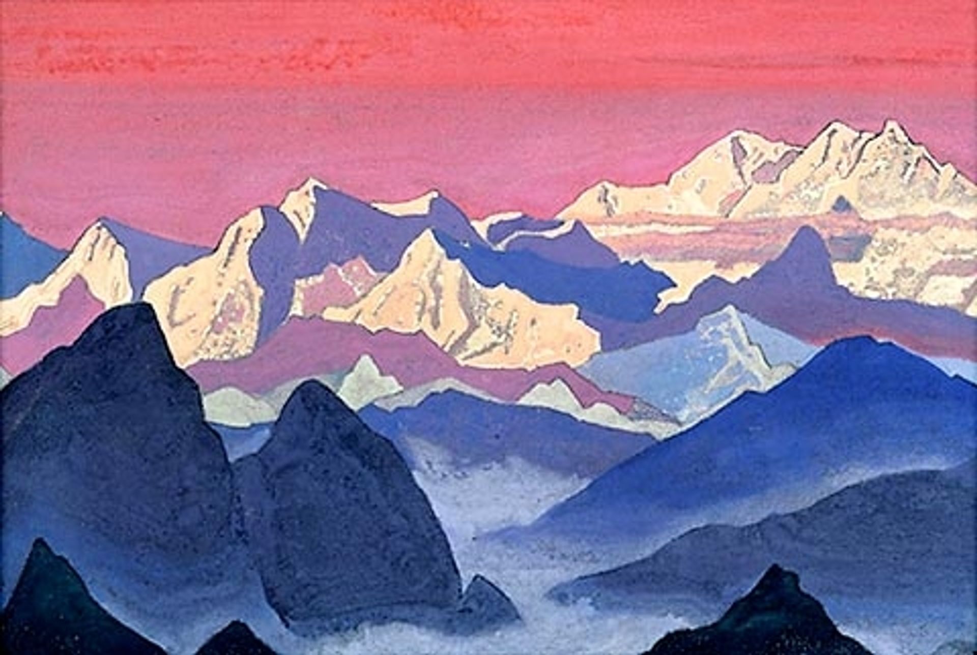 Kangchenjunga by Nicholas Roerich