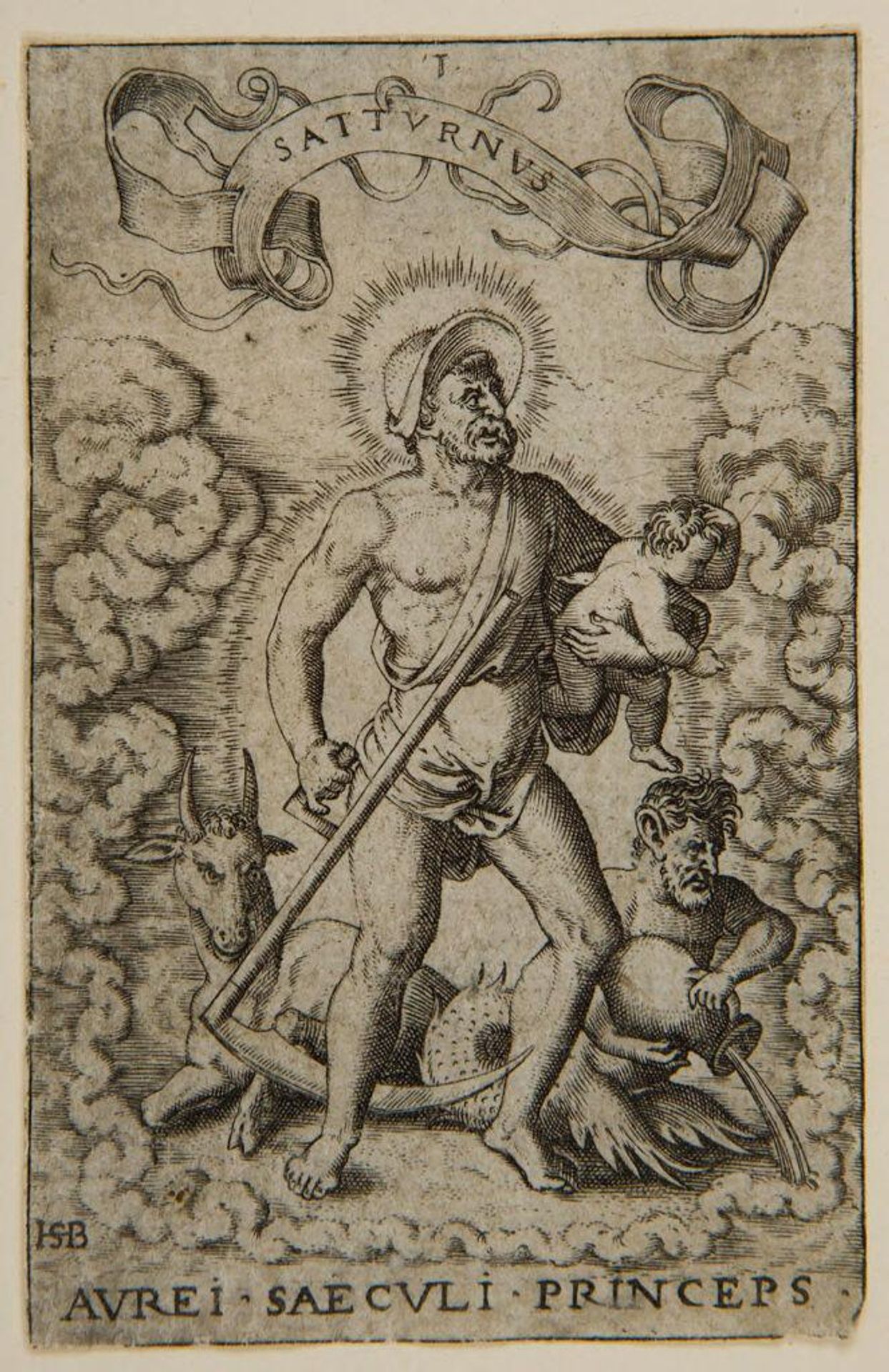 Saturn by Theodor de Bry