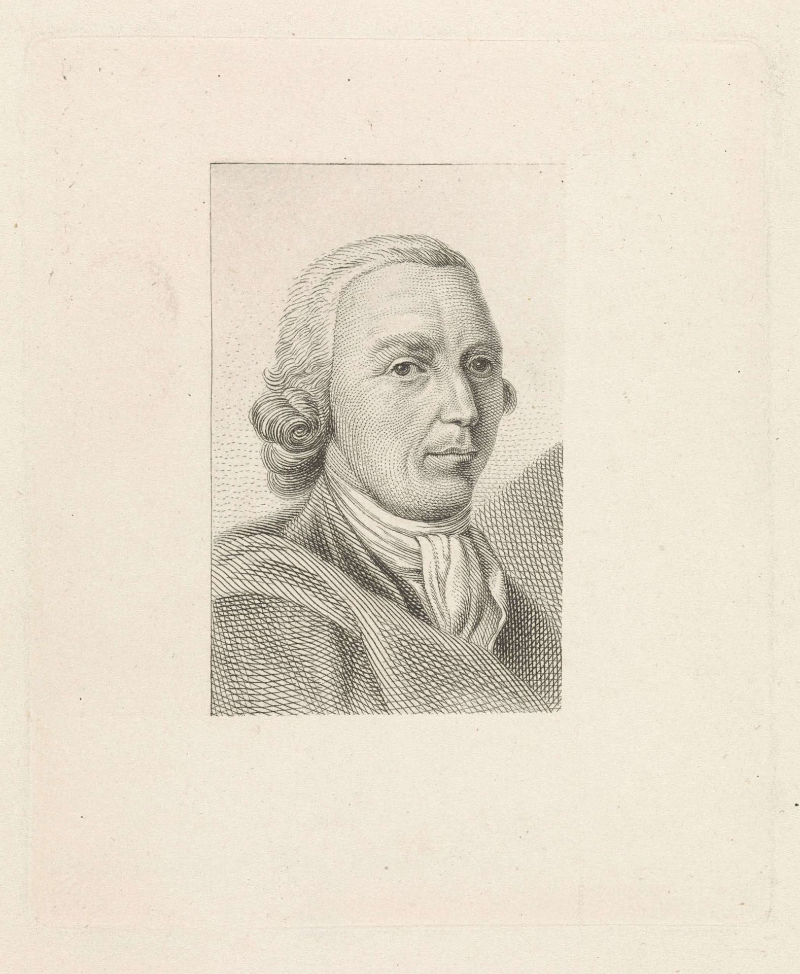 Portret van Pieter Barbiers by Jacob Ernst Marcus