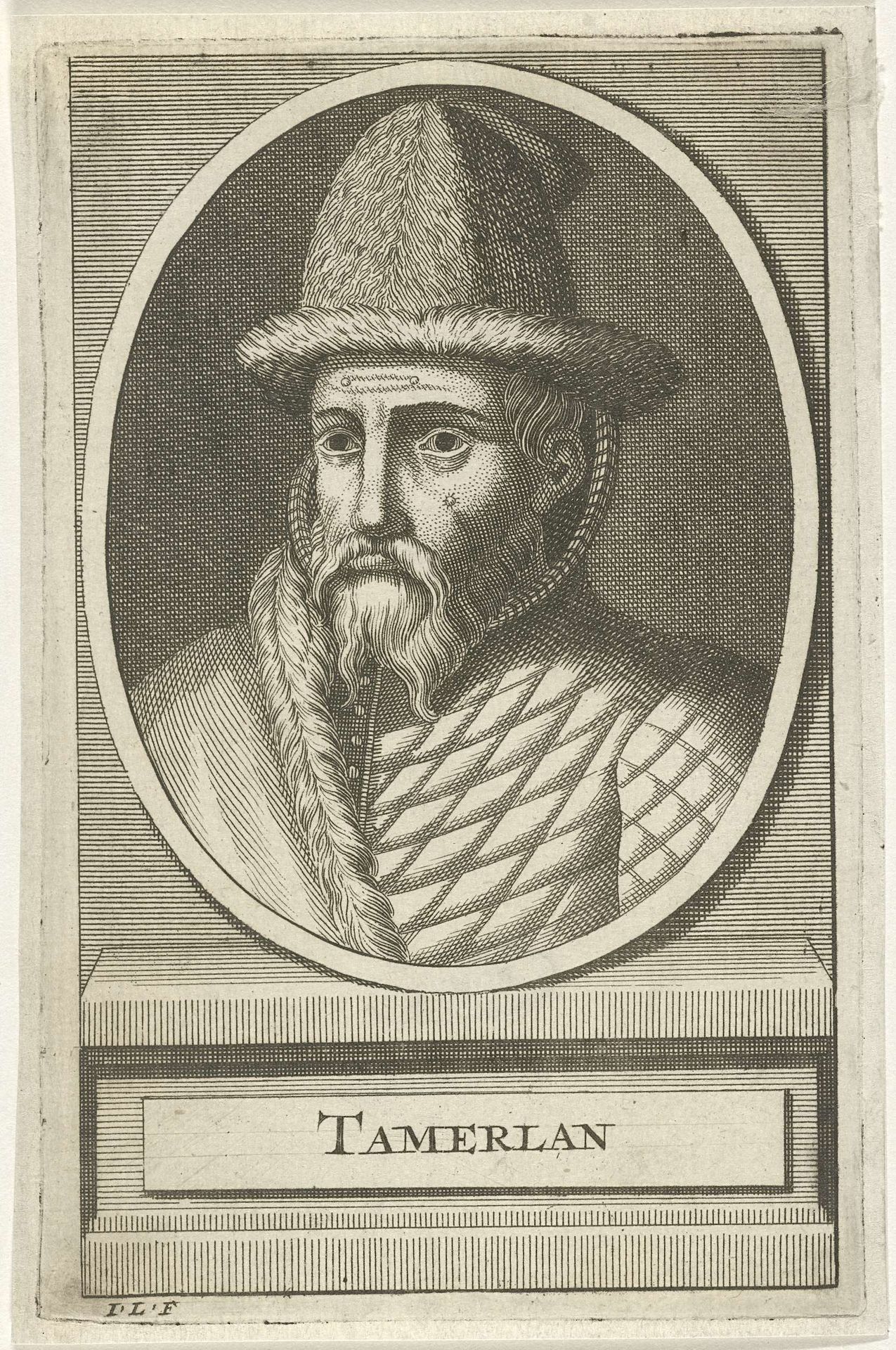 Portret van Timoer Lenk by Jan Lamsvelt