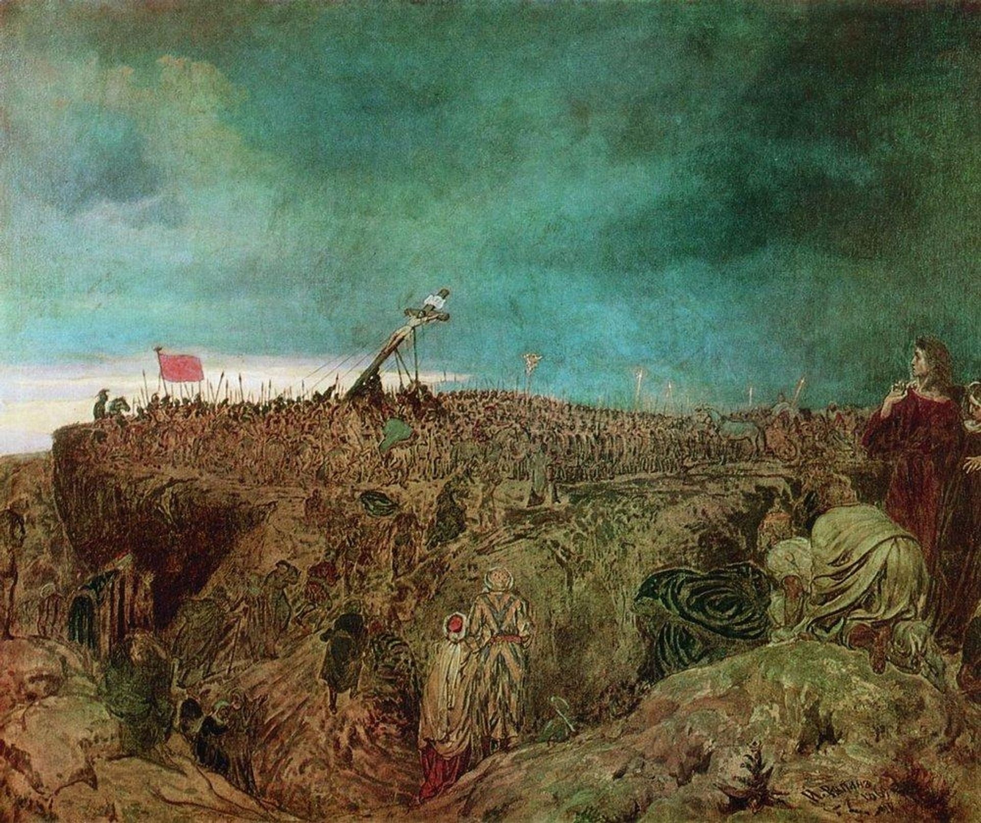 Calvary (Crucifixion) by Ilya Repin