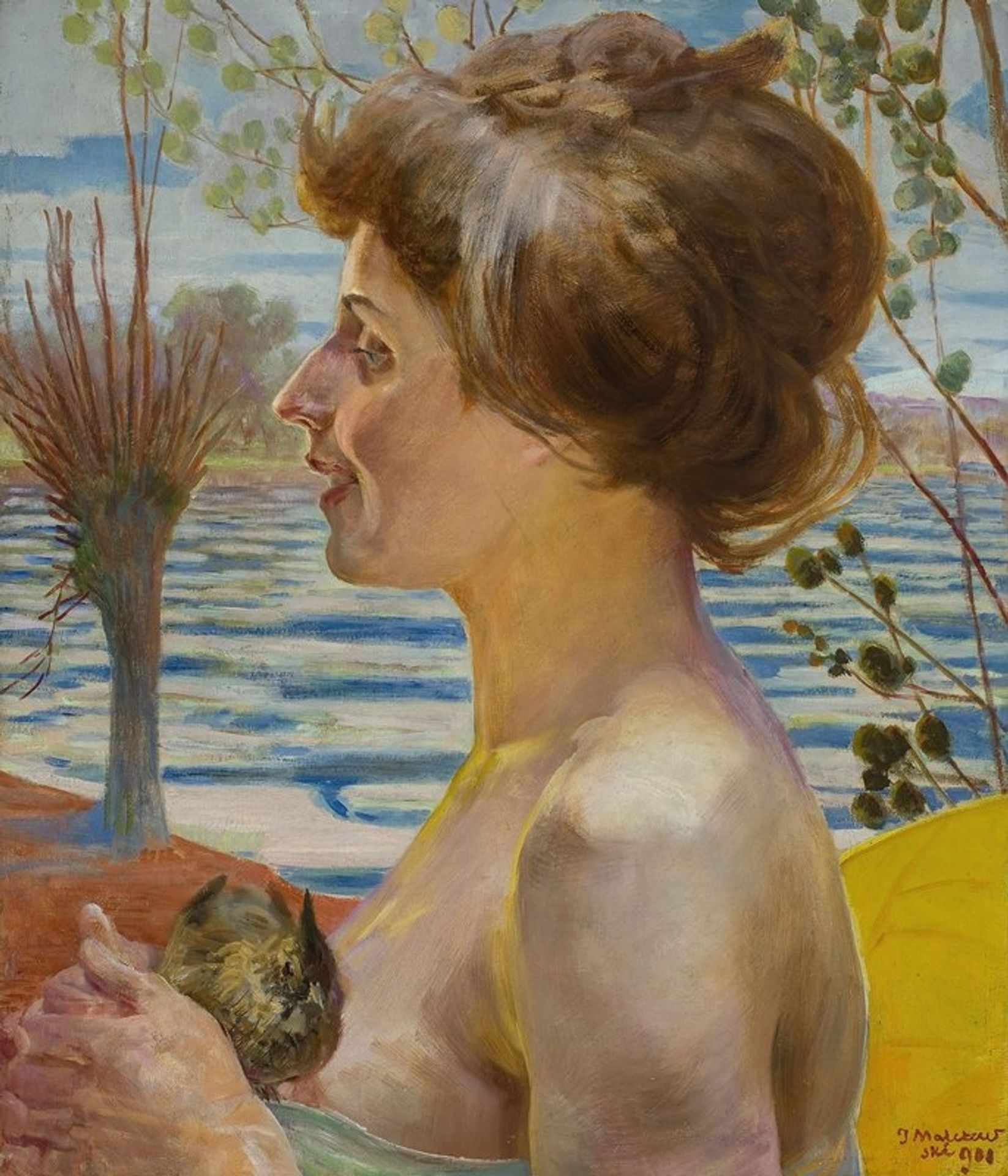Springtime by Jacek Malczewski