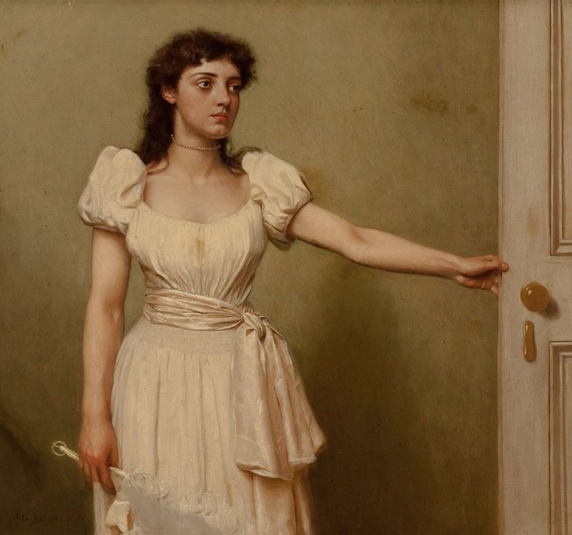 Parted by John George Brown