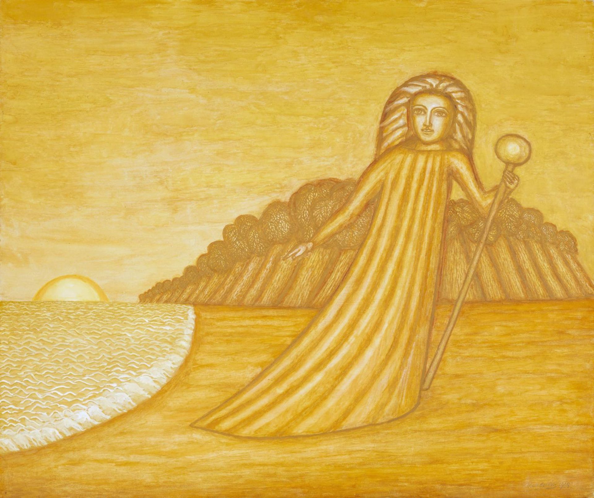 The Music of Dawn by  Cecil Collins