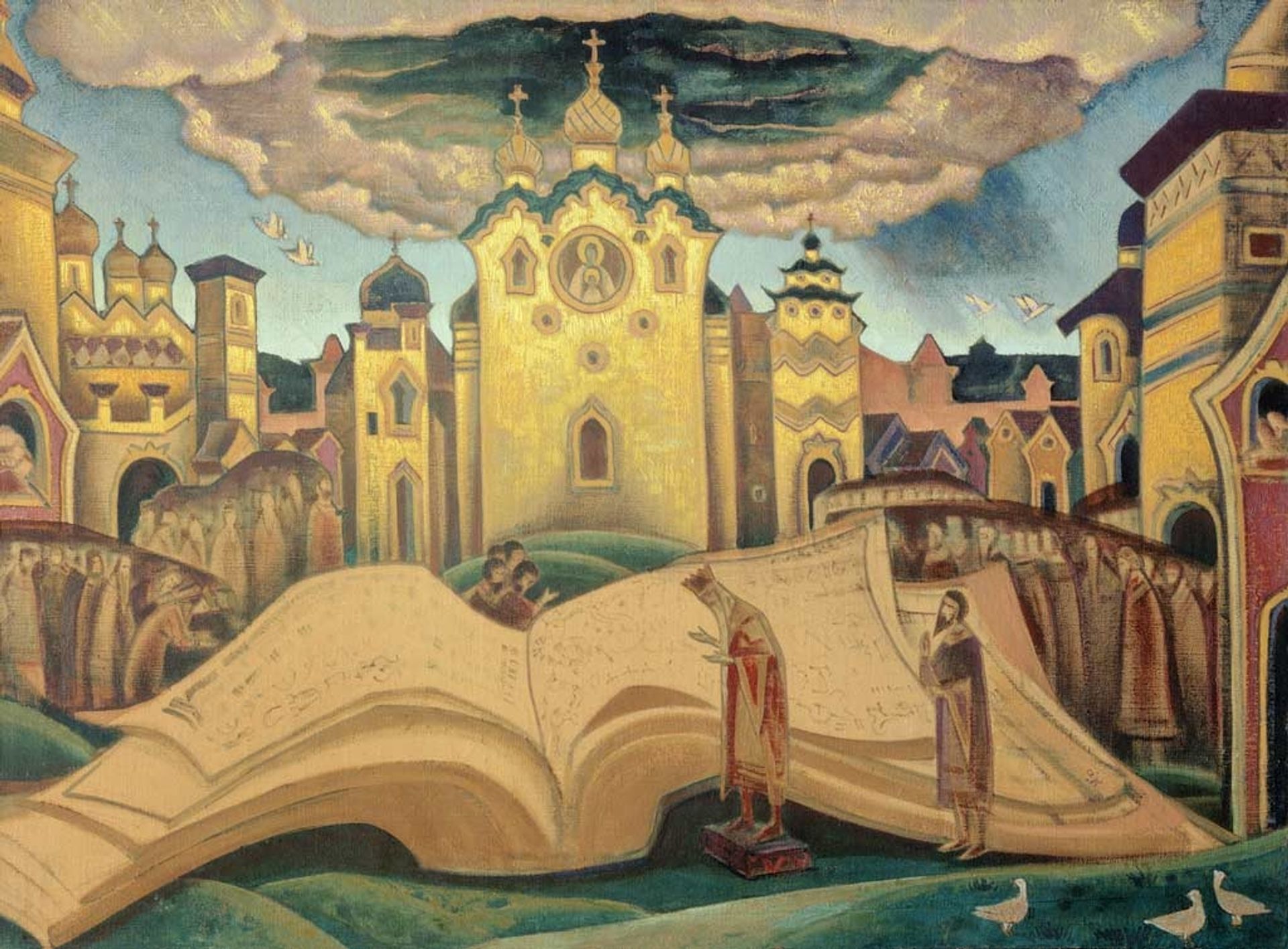 Book of doves by Nicholas Roerich