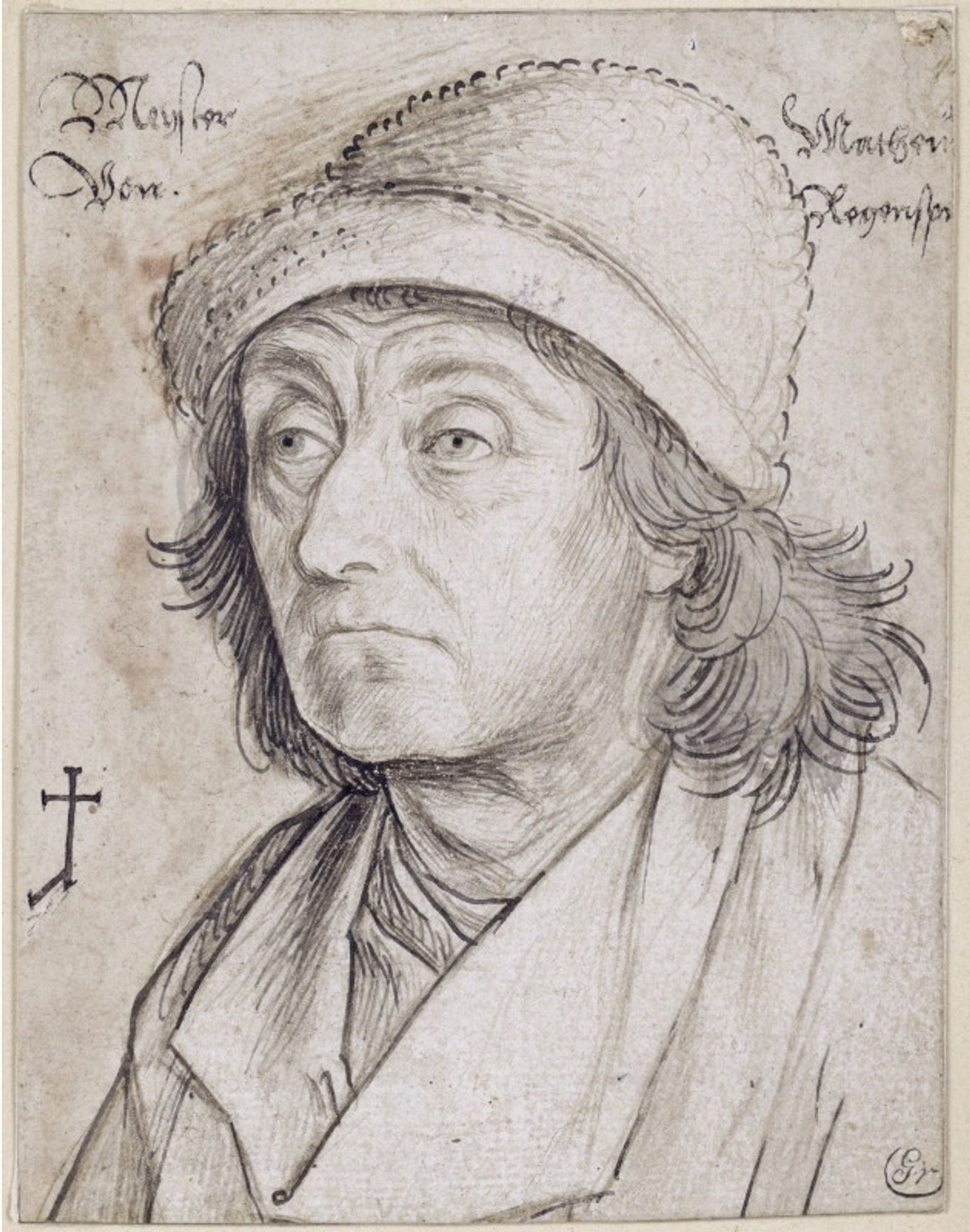 Matthäus Roritzer by Hans Holbein the Elder