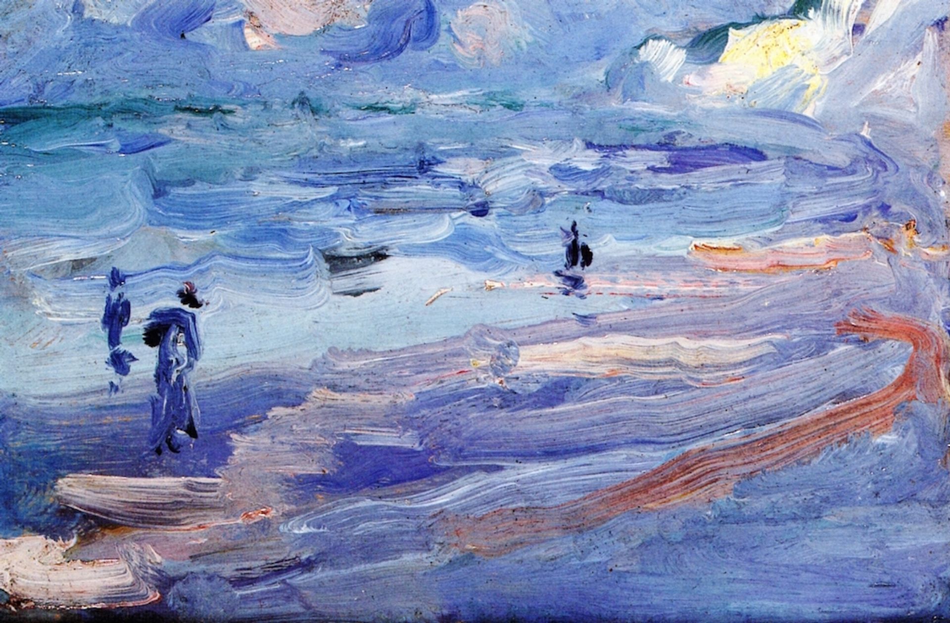 Figures on a Beach by Samuel Peploe