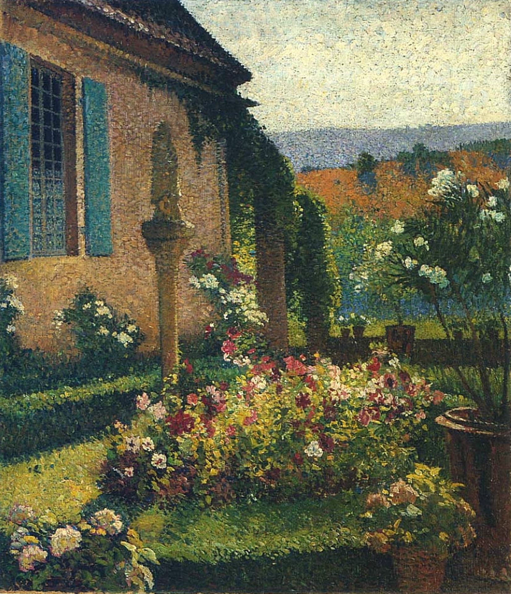 Garden of the Artist by Henri Martin