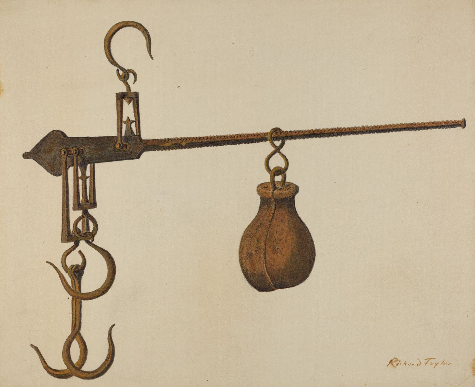 Weighing Scale by Richard Taylor