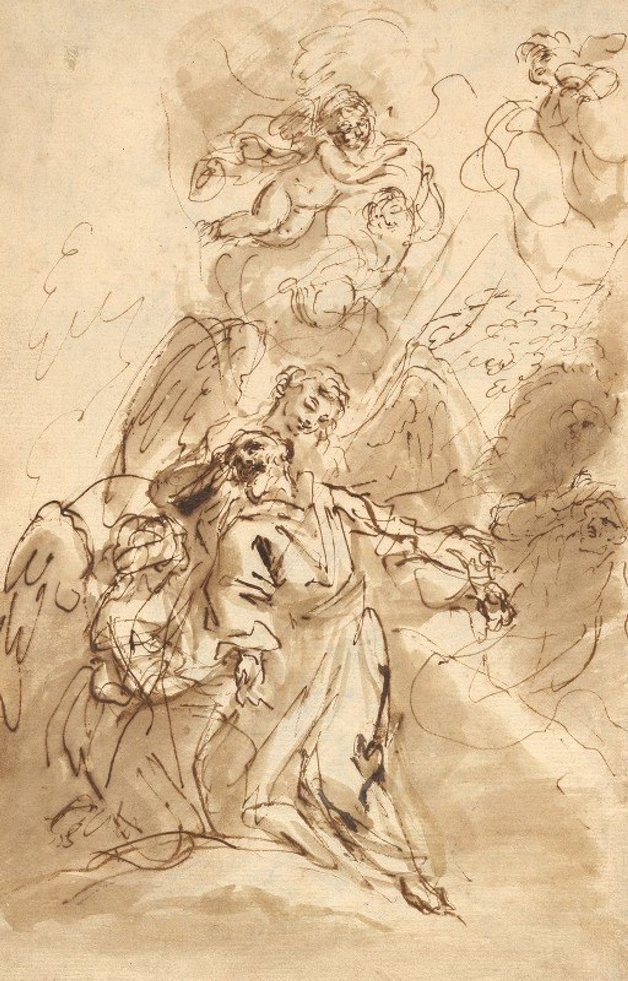 The Ecstasy of Saint Francis by Sebastiano Ricci