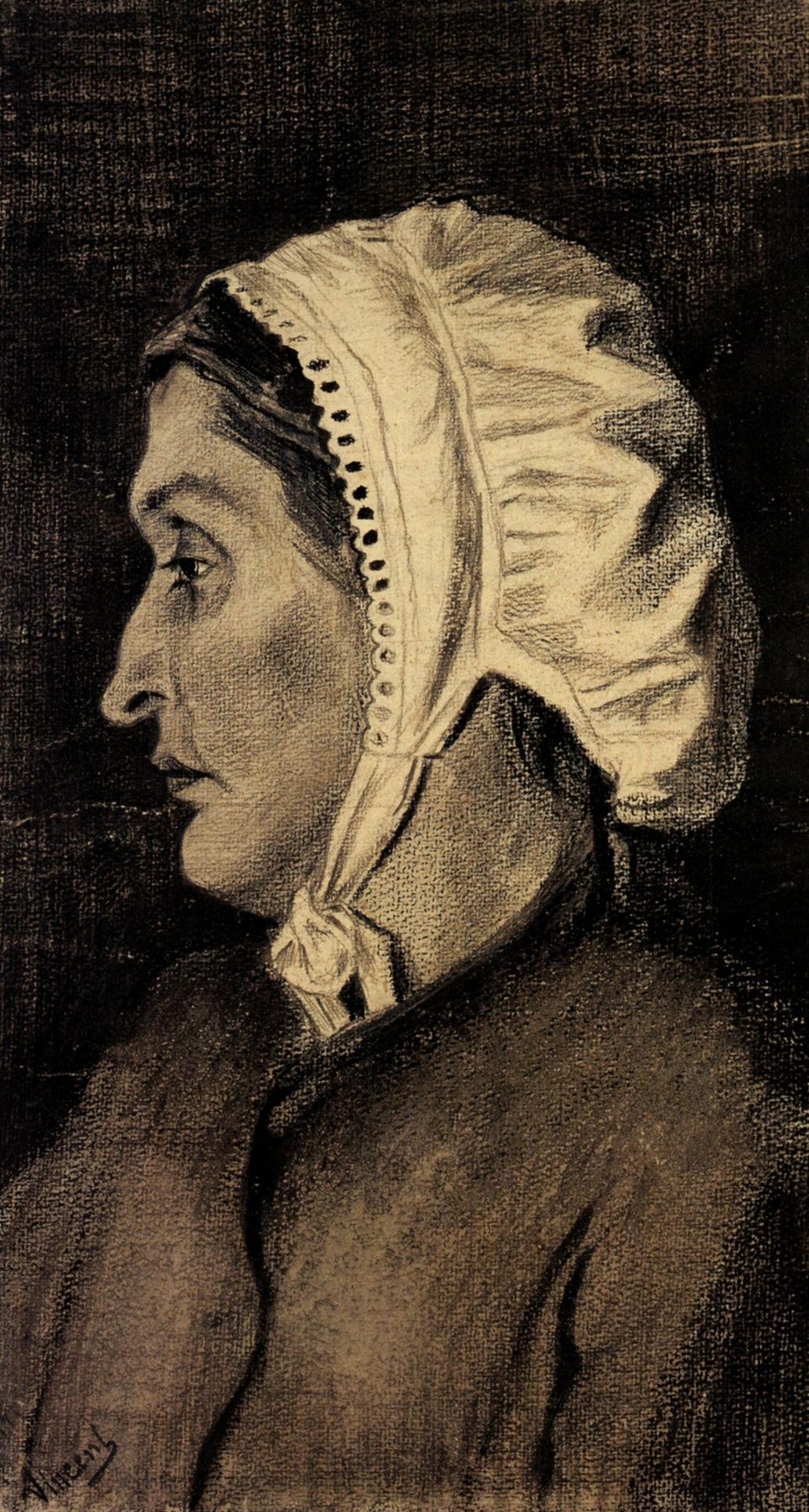 Head of a Woman by Vincent van Gogh