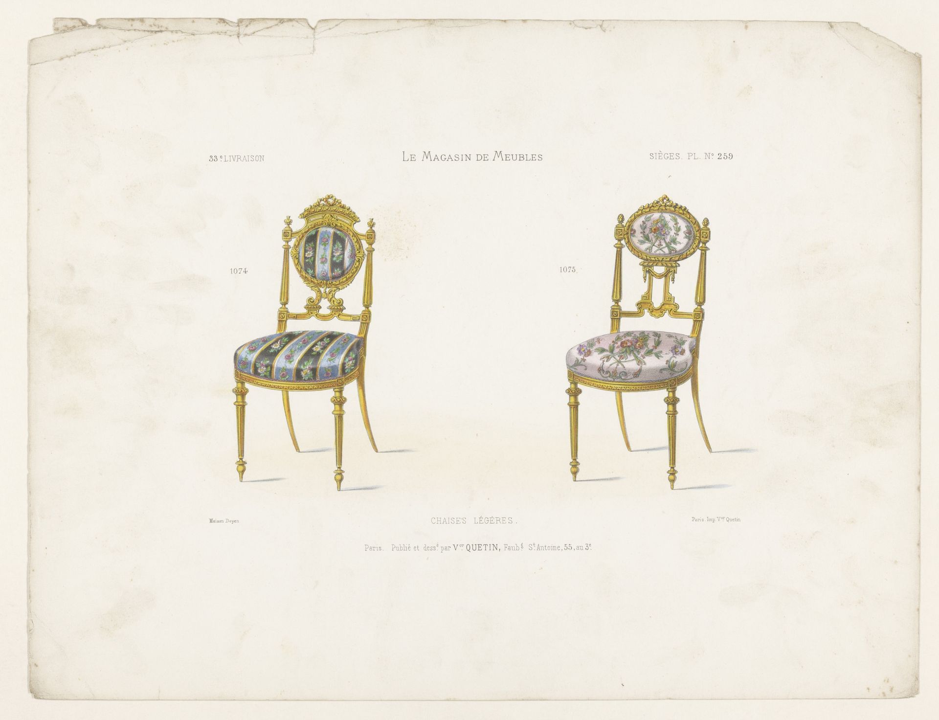 Twee stoelen by Anonymous