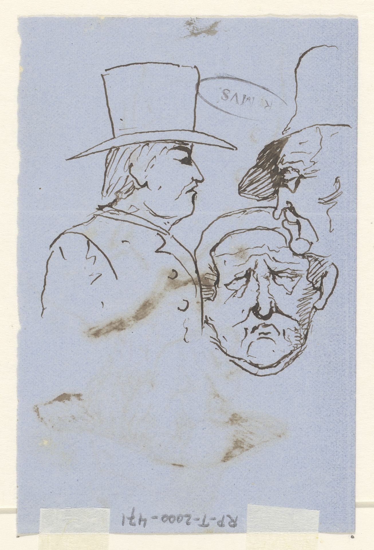 Drie koppen by Johannes Tavenraat