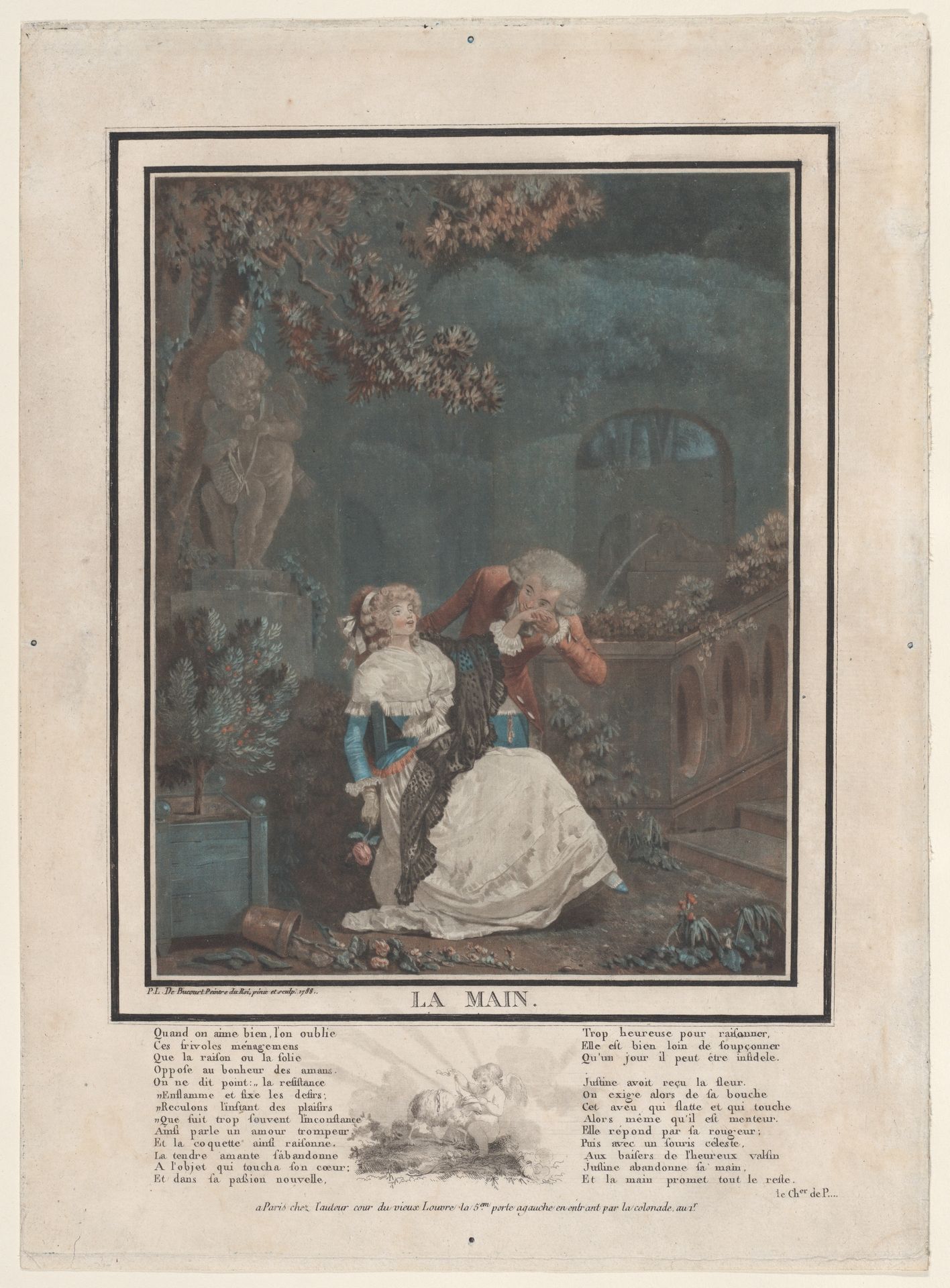 The Hand by Louis Philibert Debucourt