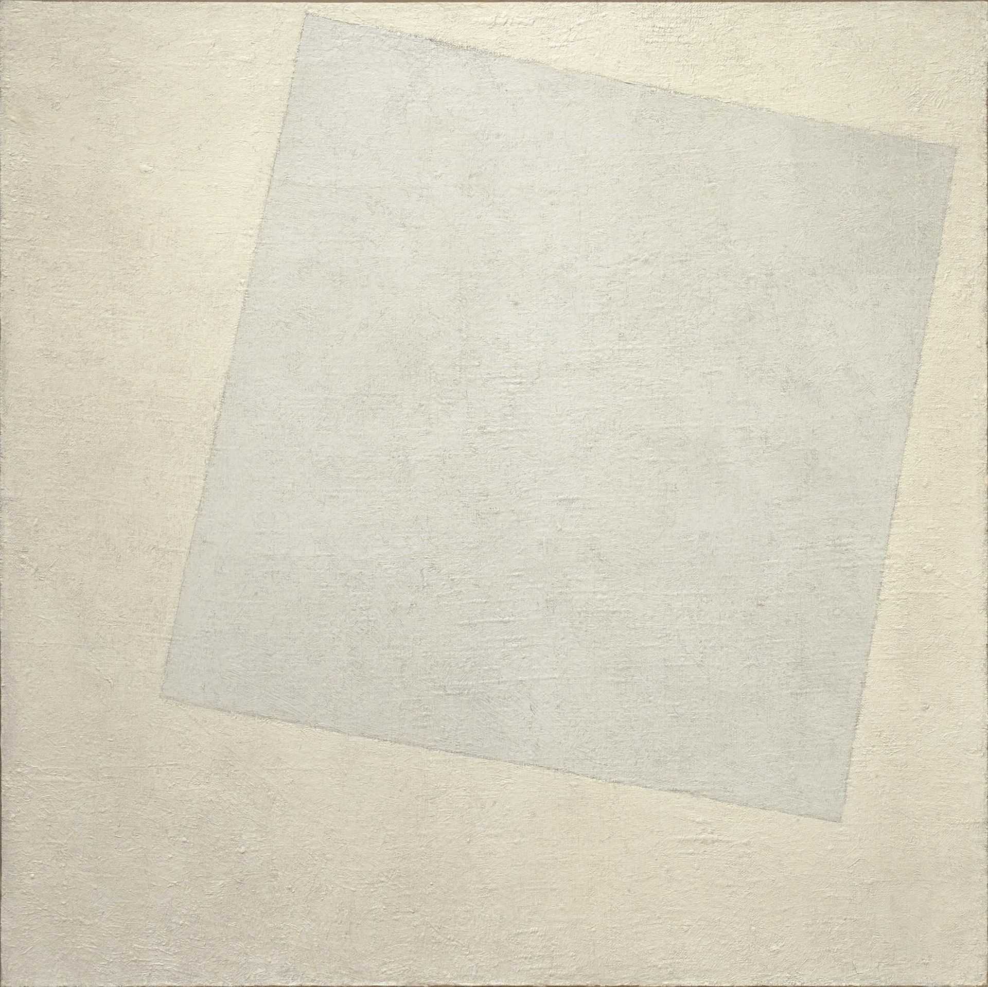 Suprematist Composition: White on White by Kazimir Malevich