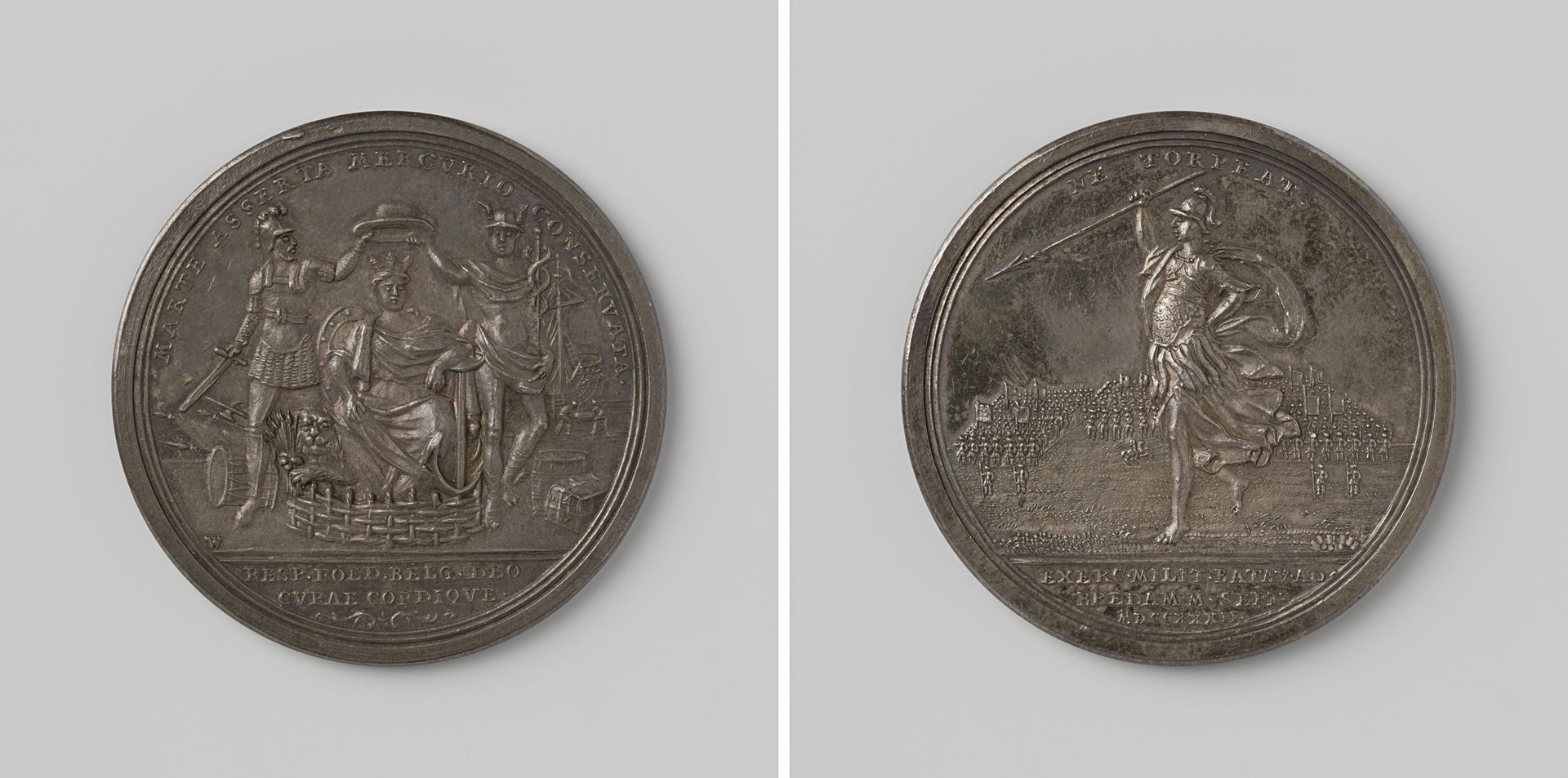 Kampement van het Nederlandse leger bij Breda by Peter Paul Werner