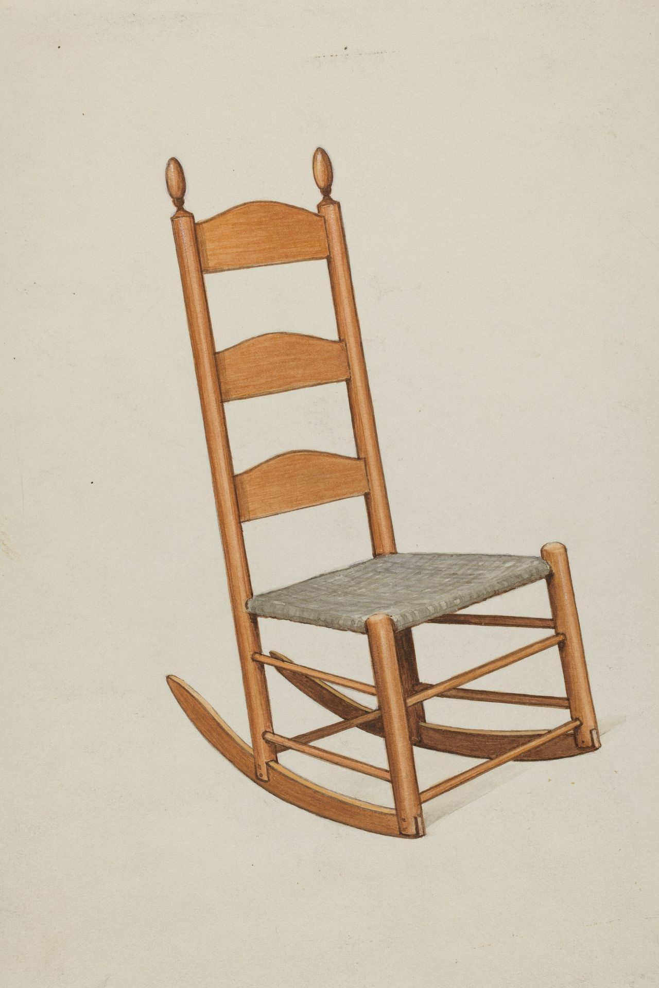 Shaker Child's Rocker by Ray Holden