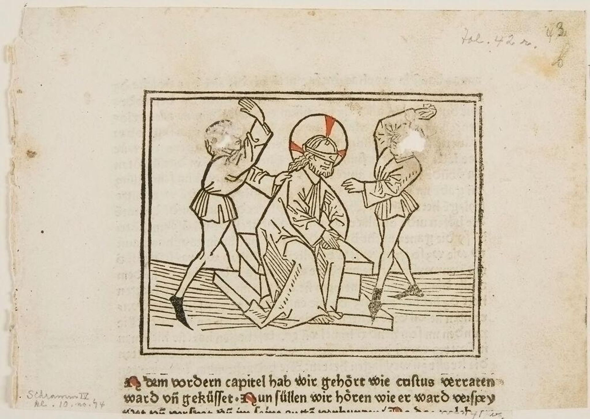 Blindfolding of Christ by Anonymous