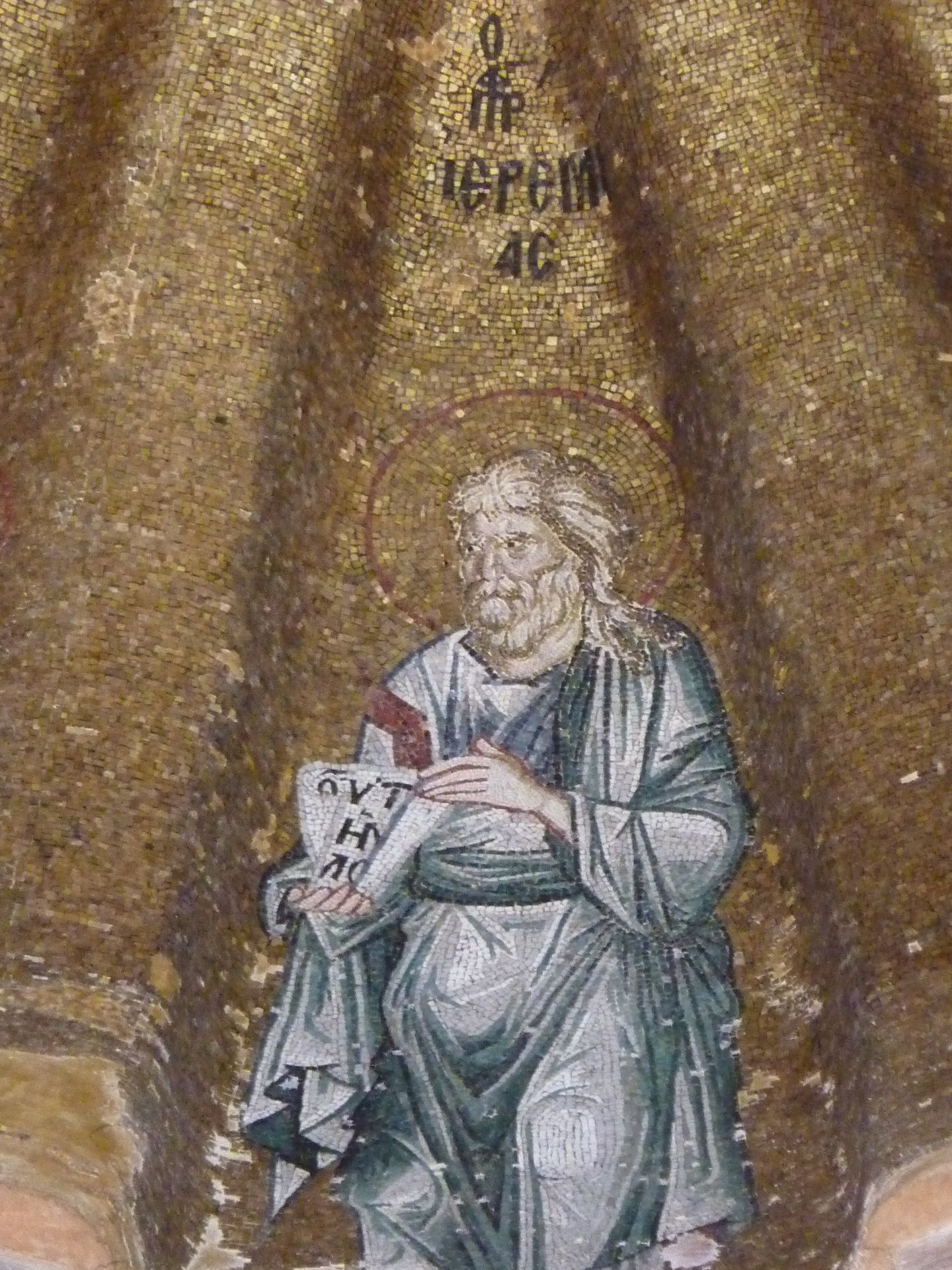 Jeremia by Byzantine Mosaics
