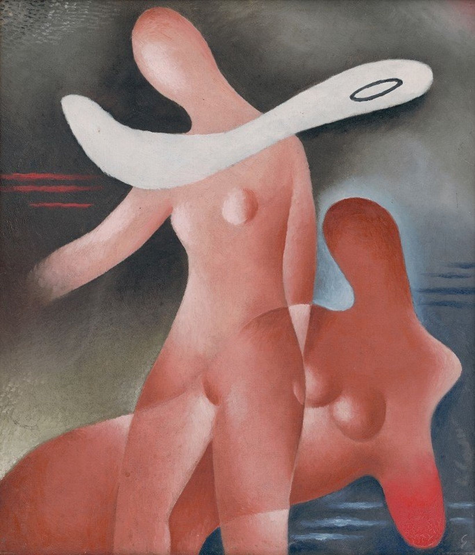 Two Women by Mikuláš Galanda