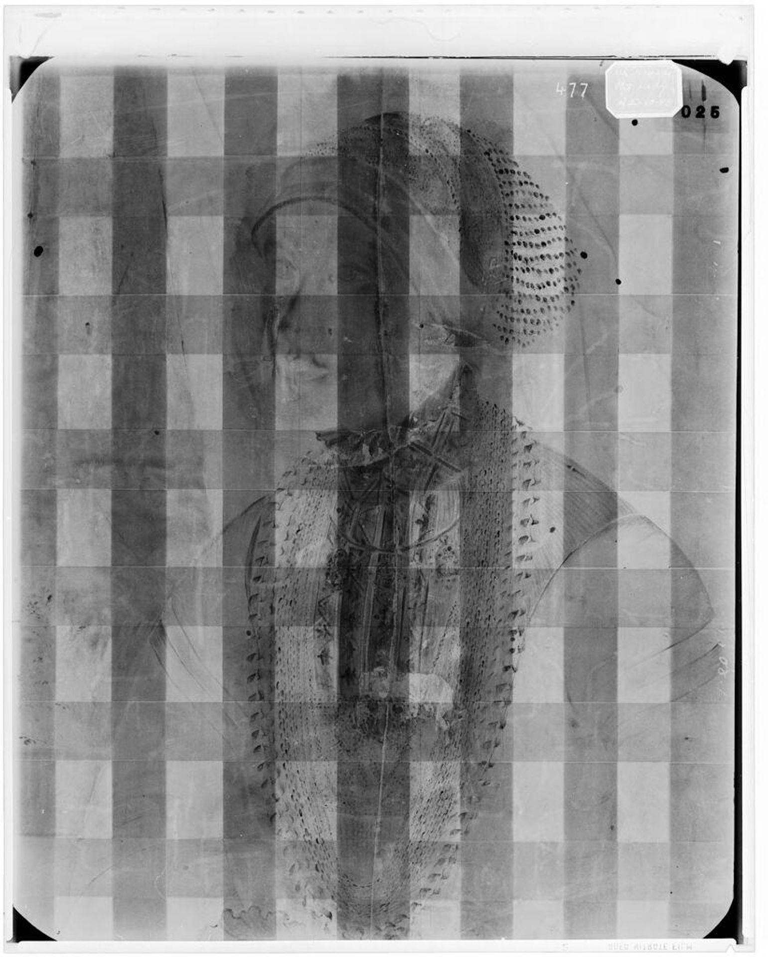 X-radiograph(s) of "Portrait of a Lady" by Artist of original: Lucas Cranach the Elder