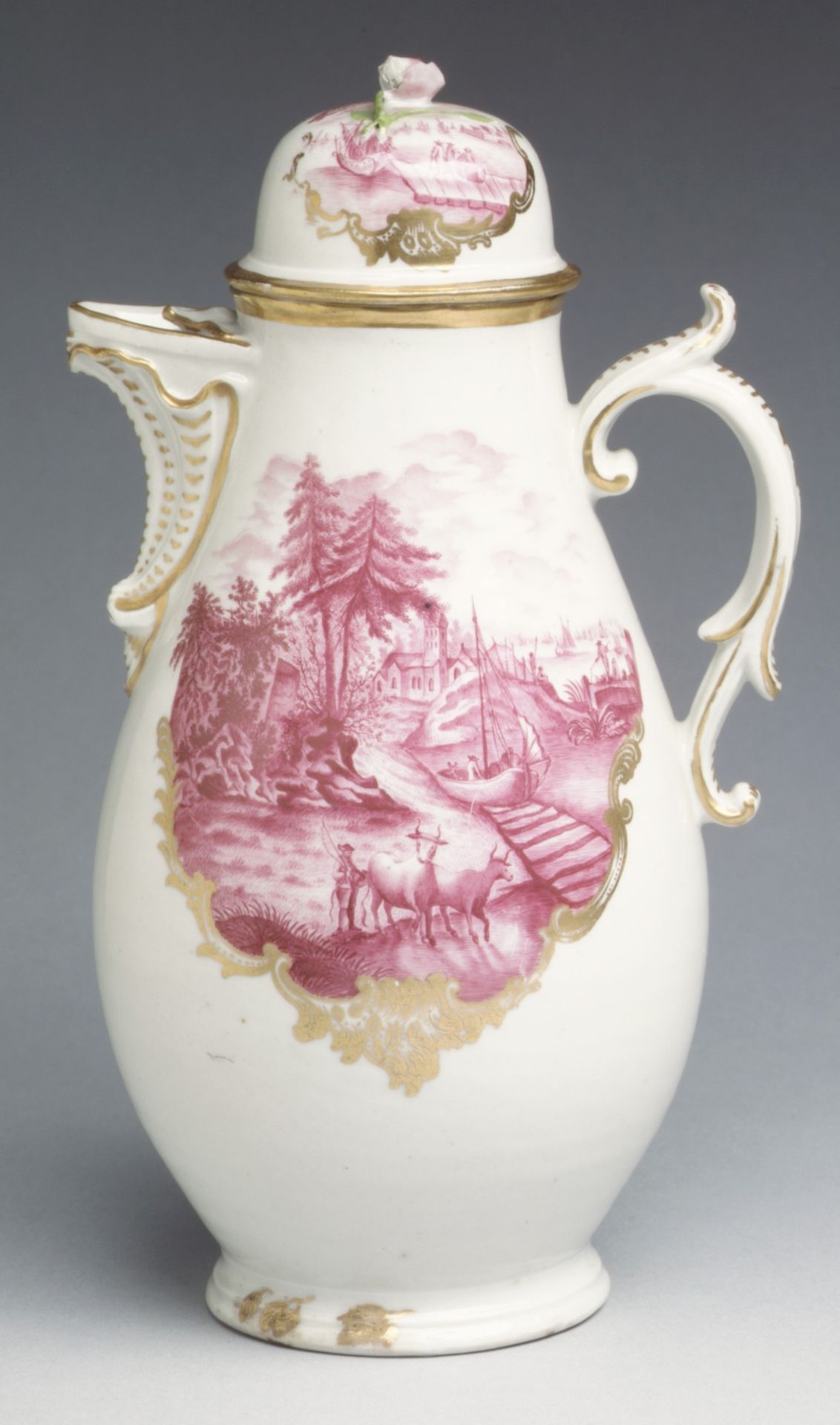 Coffeepot by Volkstedt Porcelain Manufactory