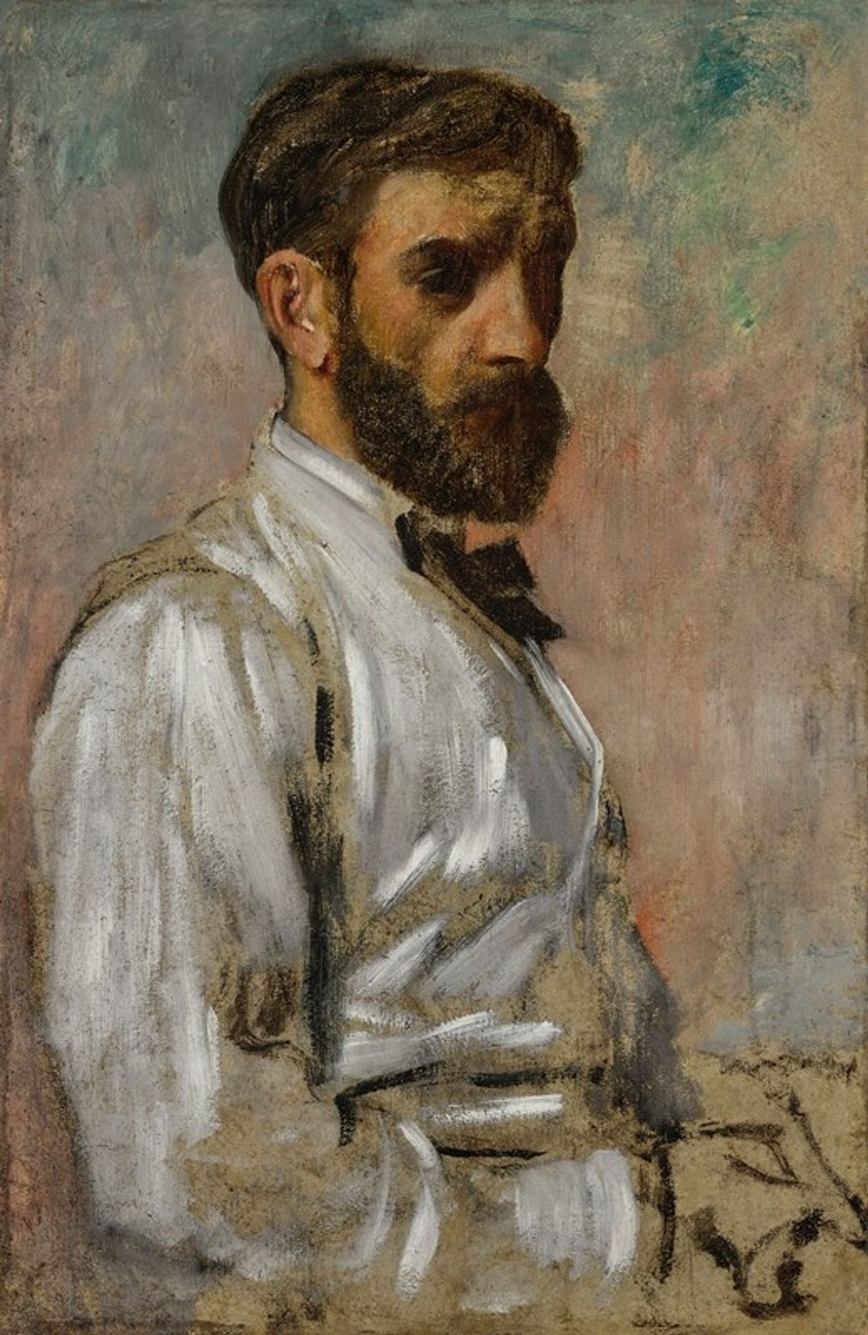 Portrait d’artiste by Edgar Degas