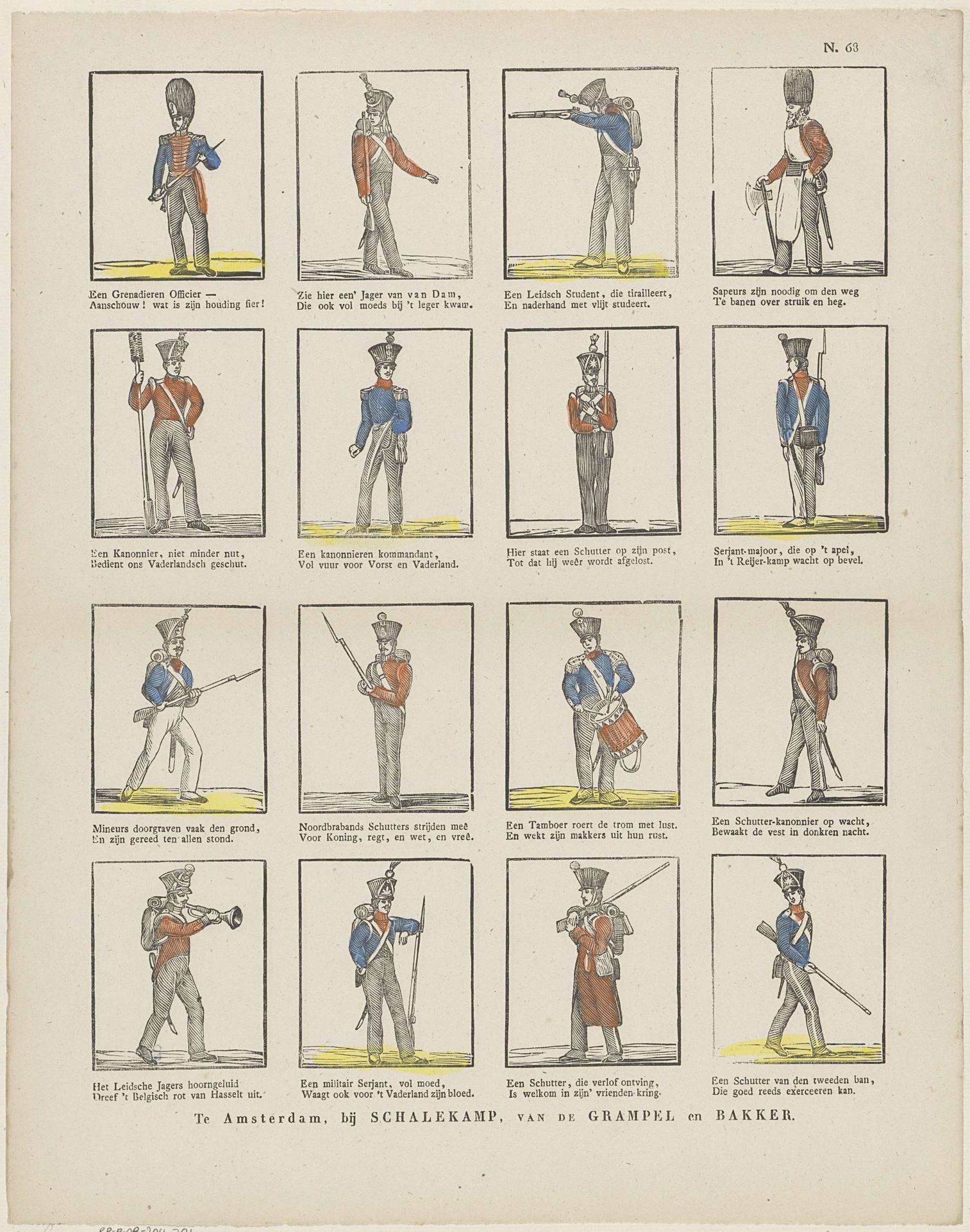 Militairen by Schalekamp & Van de Grampel