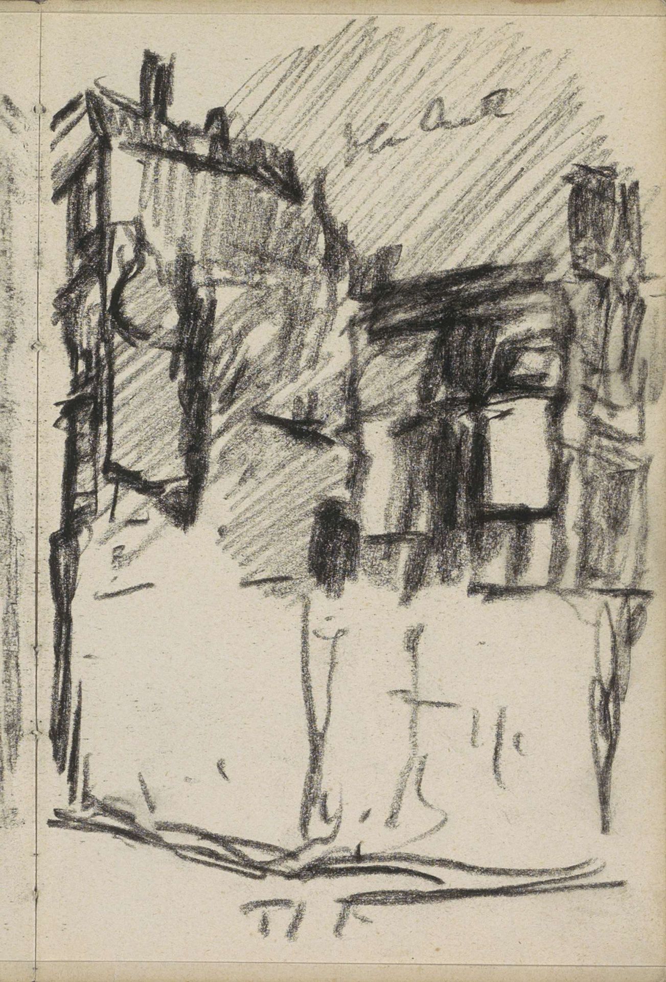 Gebouwen by George Hendrik Breitner