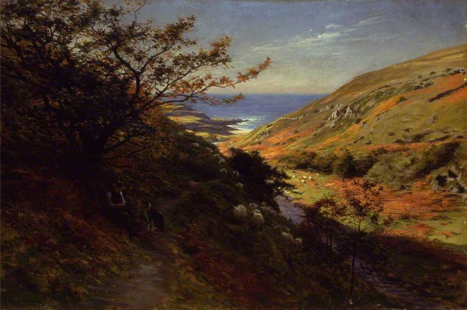 Currarie Glen, near Ballantrae, South Ayrshire by Joseph Farquharson