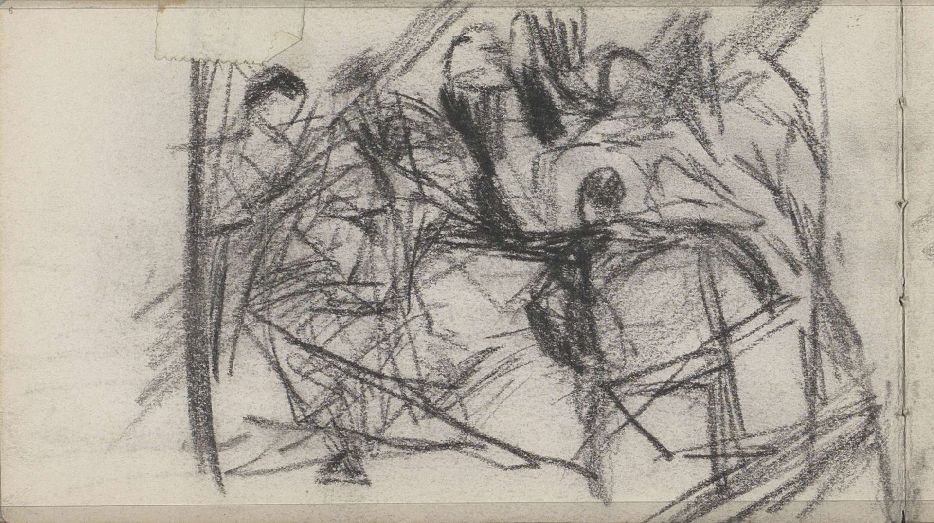 Groep figuren by George Hendrik Breitner