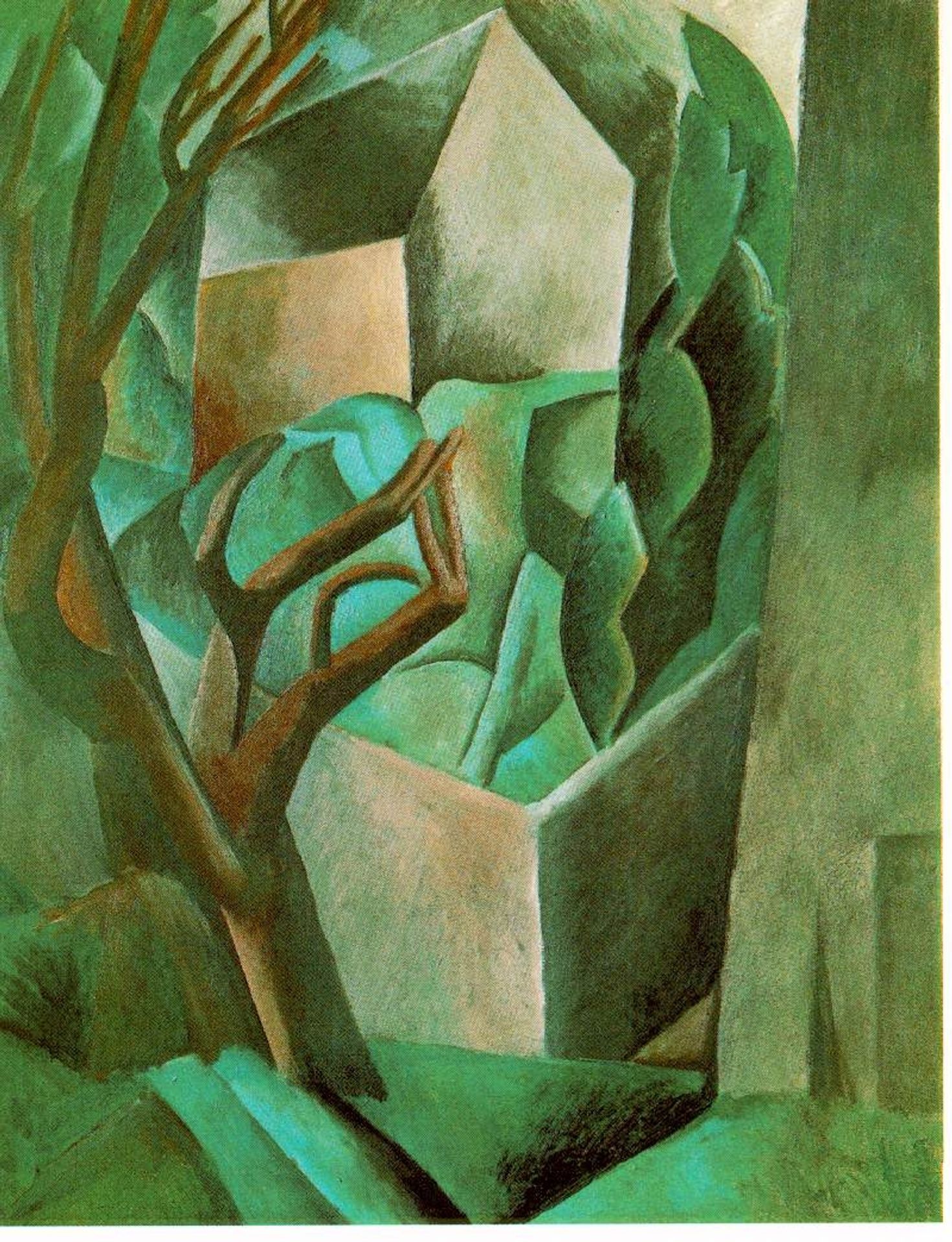 House in the garden by Pablo Picasso