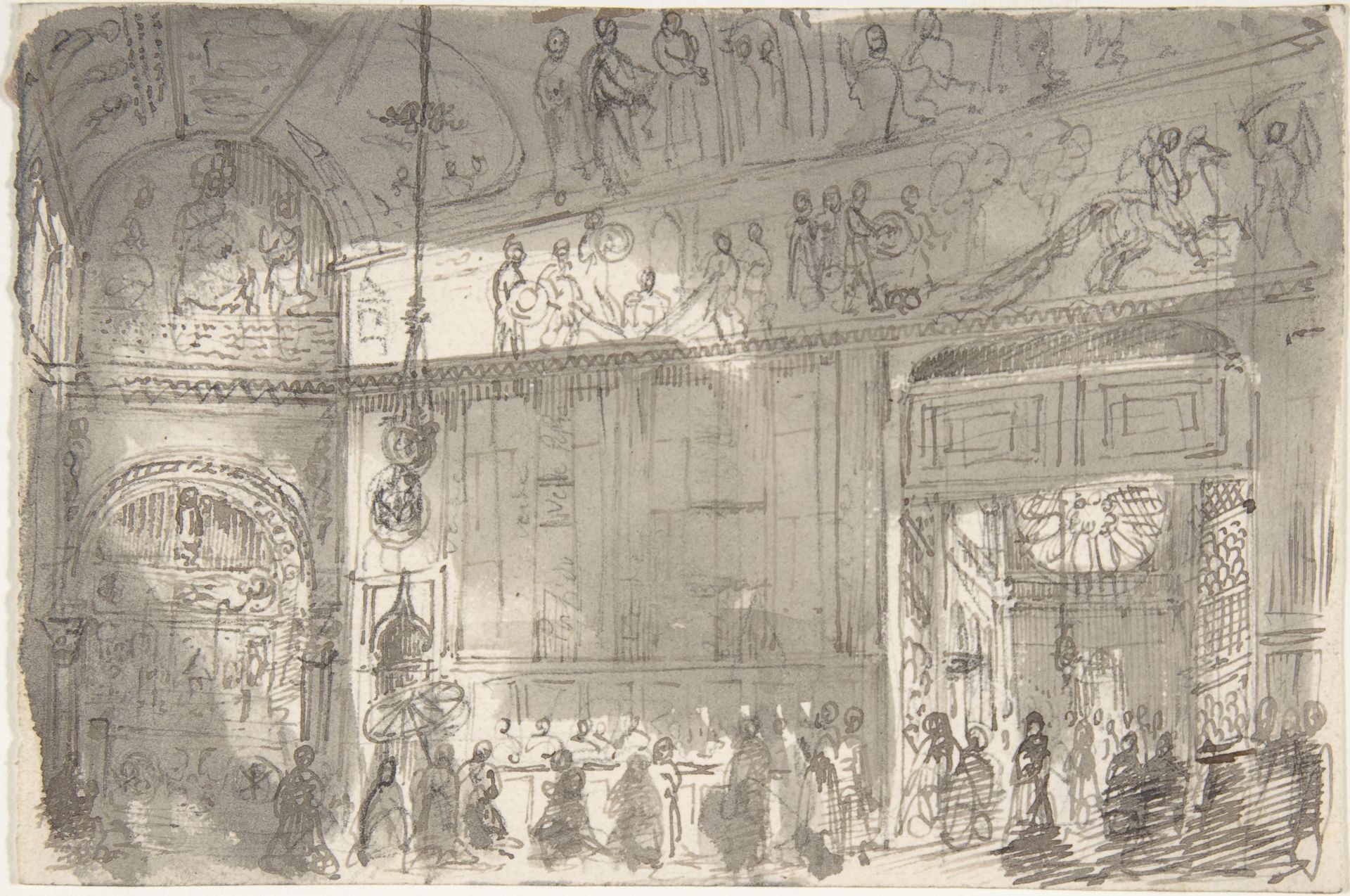 Interior of a Chapel by Anonymous