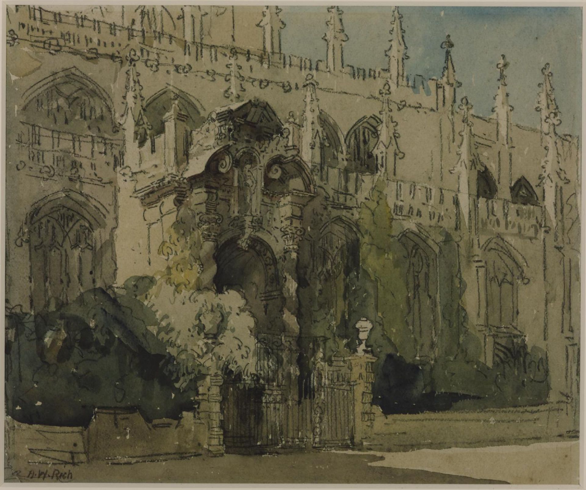 St Mary’s, Oxford by  Alfred William Rich