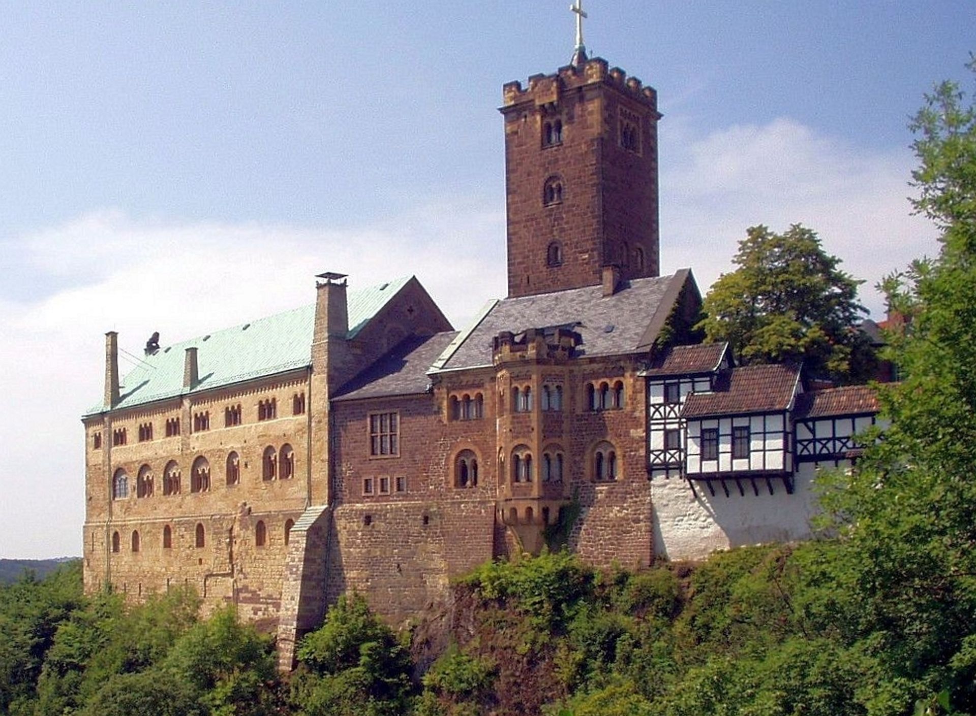 Wartburg Castle, Germany by Romanesque Architecture