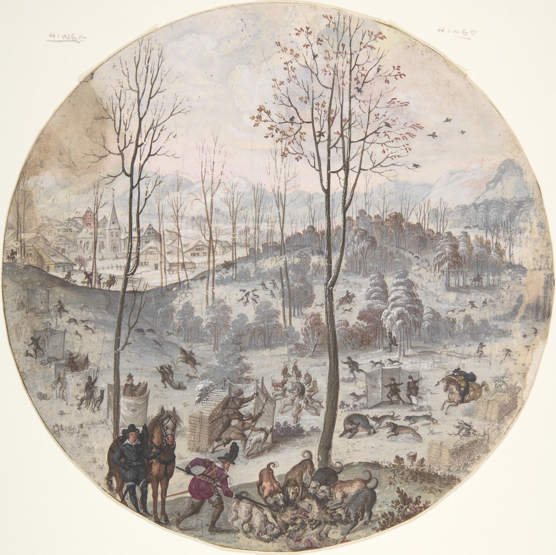 A Boar Hunt by Anonymous
