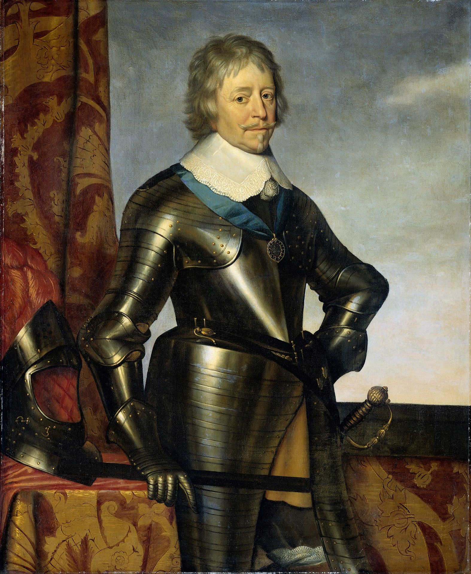 Portret Van Frederik Hendrik by Gerard van Honthorst