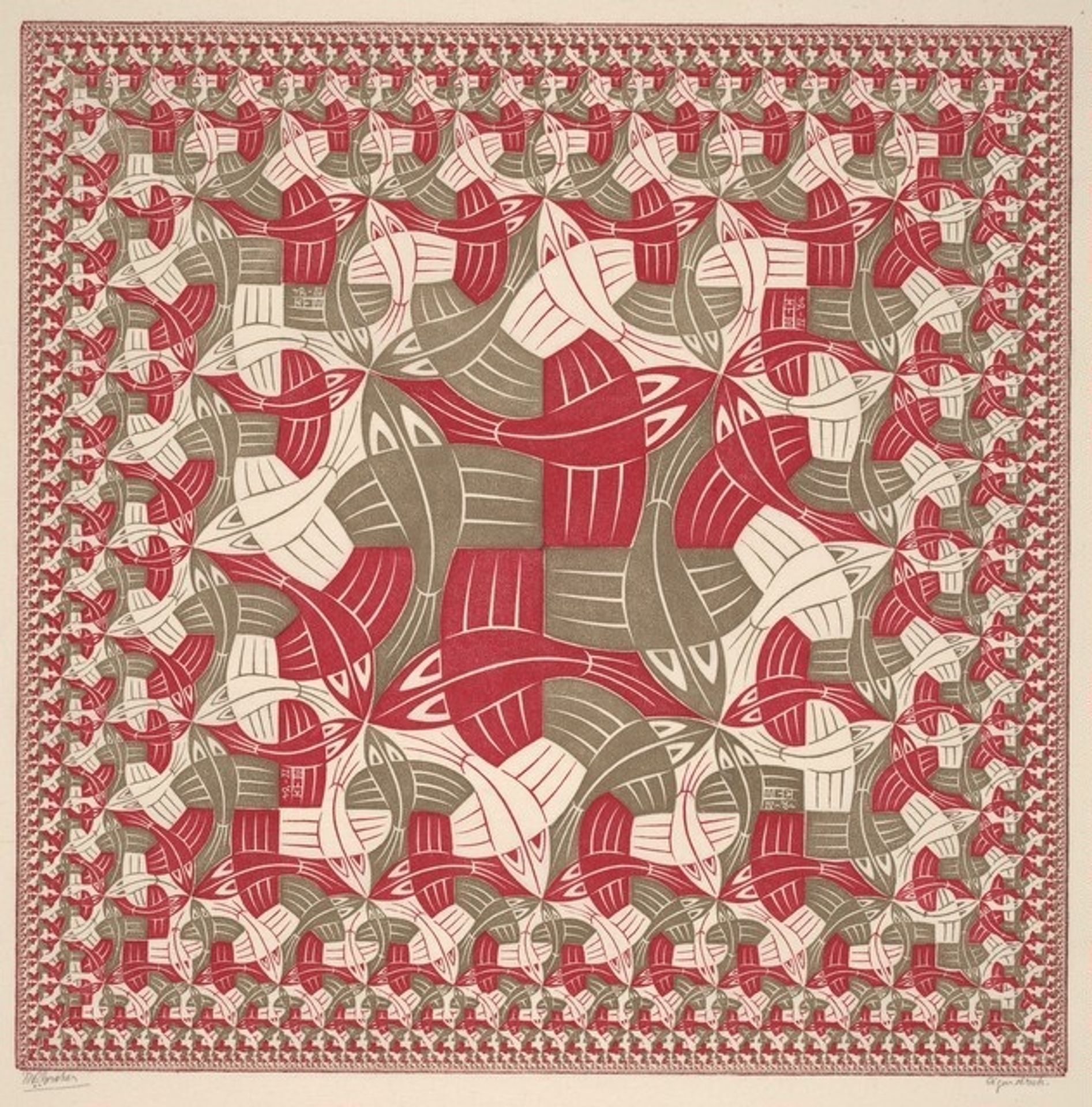 Square Limit by M.C. Escher
