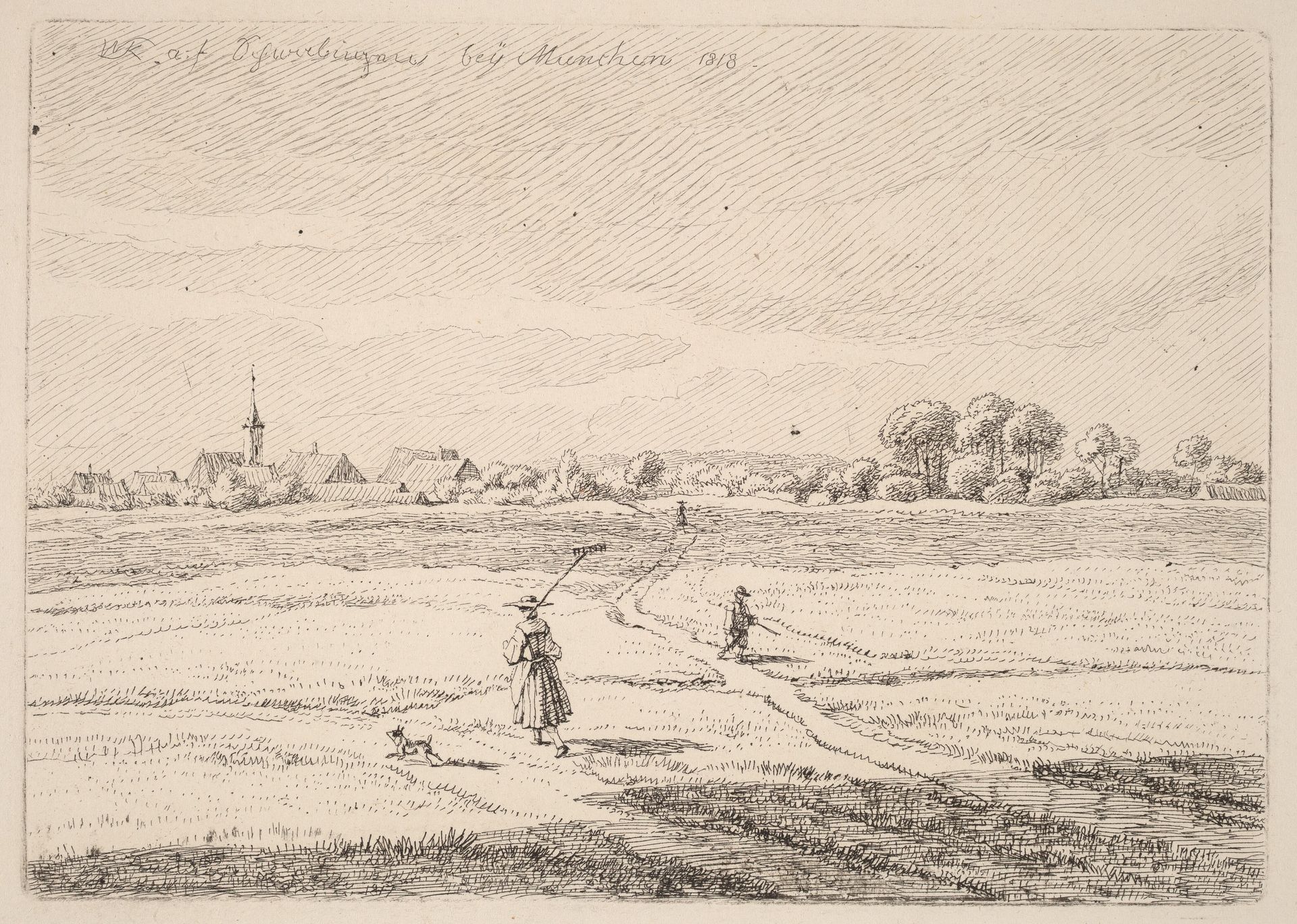 Schwabing by Wilhelm von Kobell