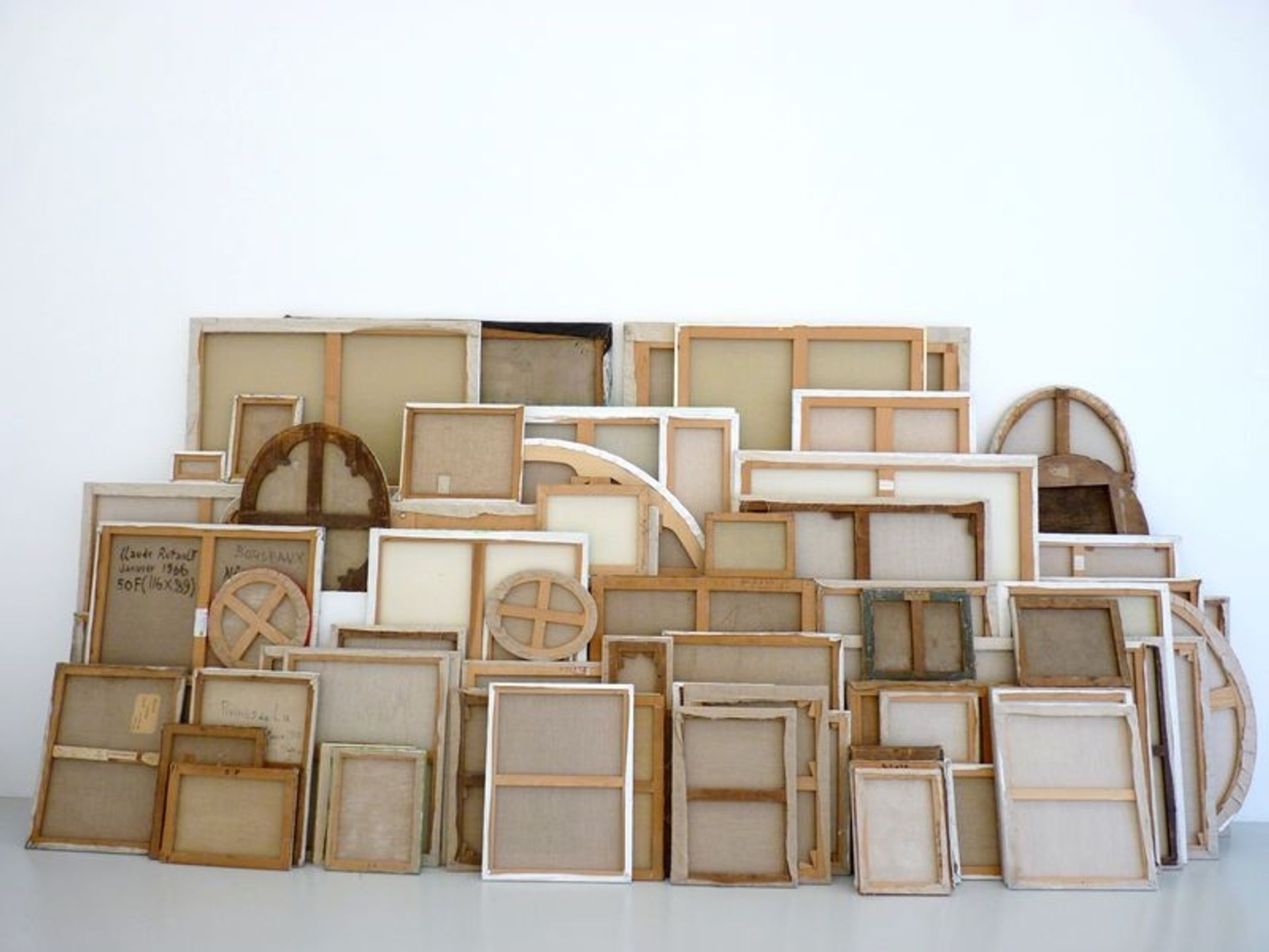 Installation View by Claude Rutault