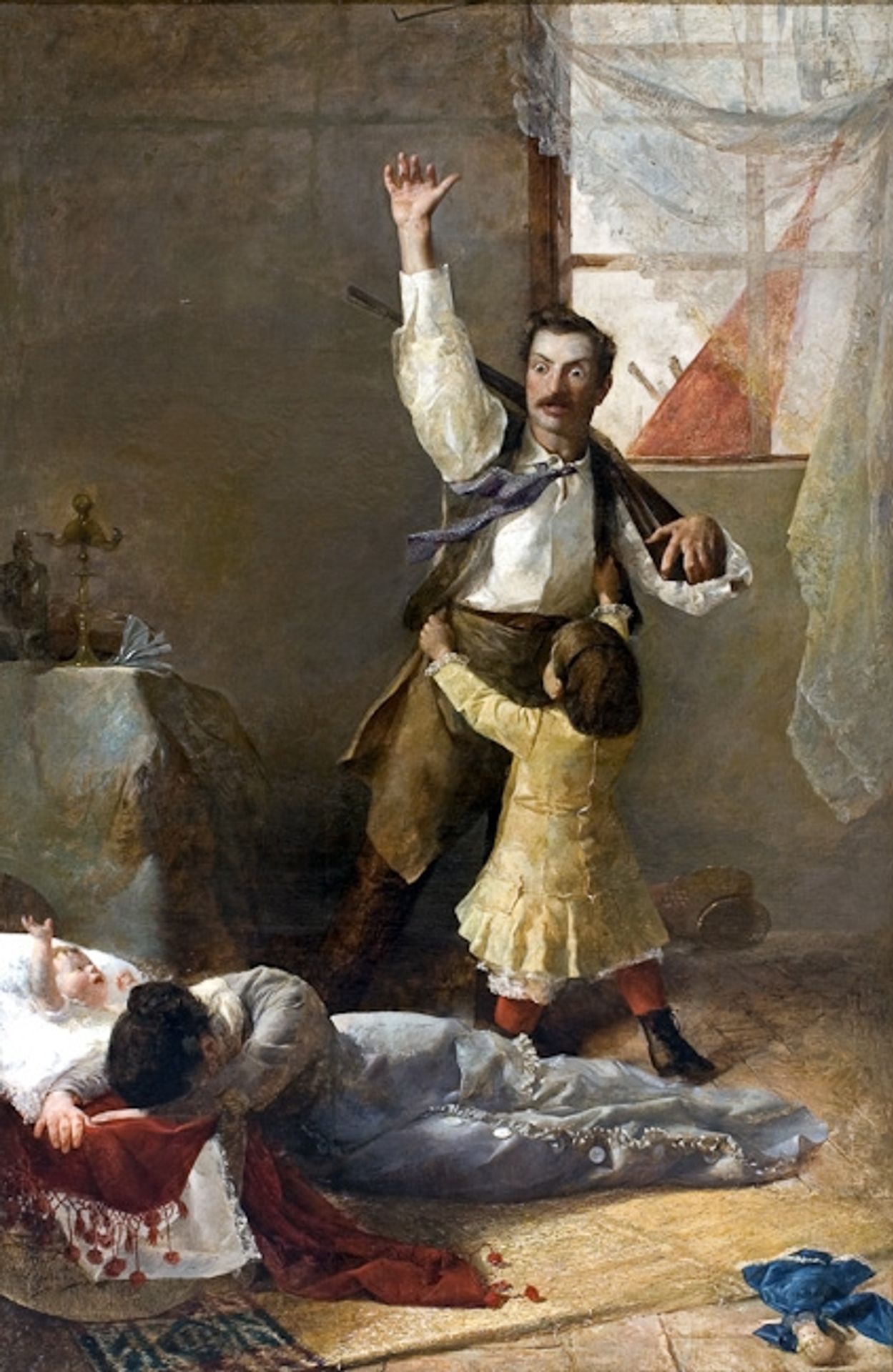 A La Guerra! by José Garnelo