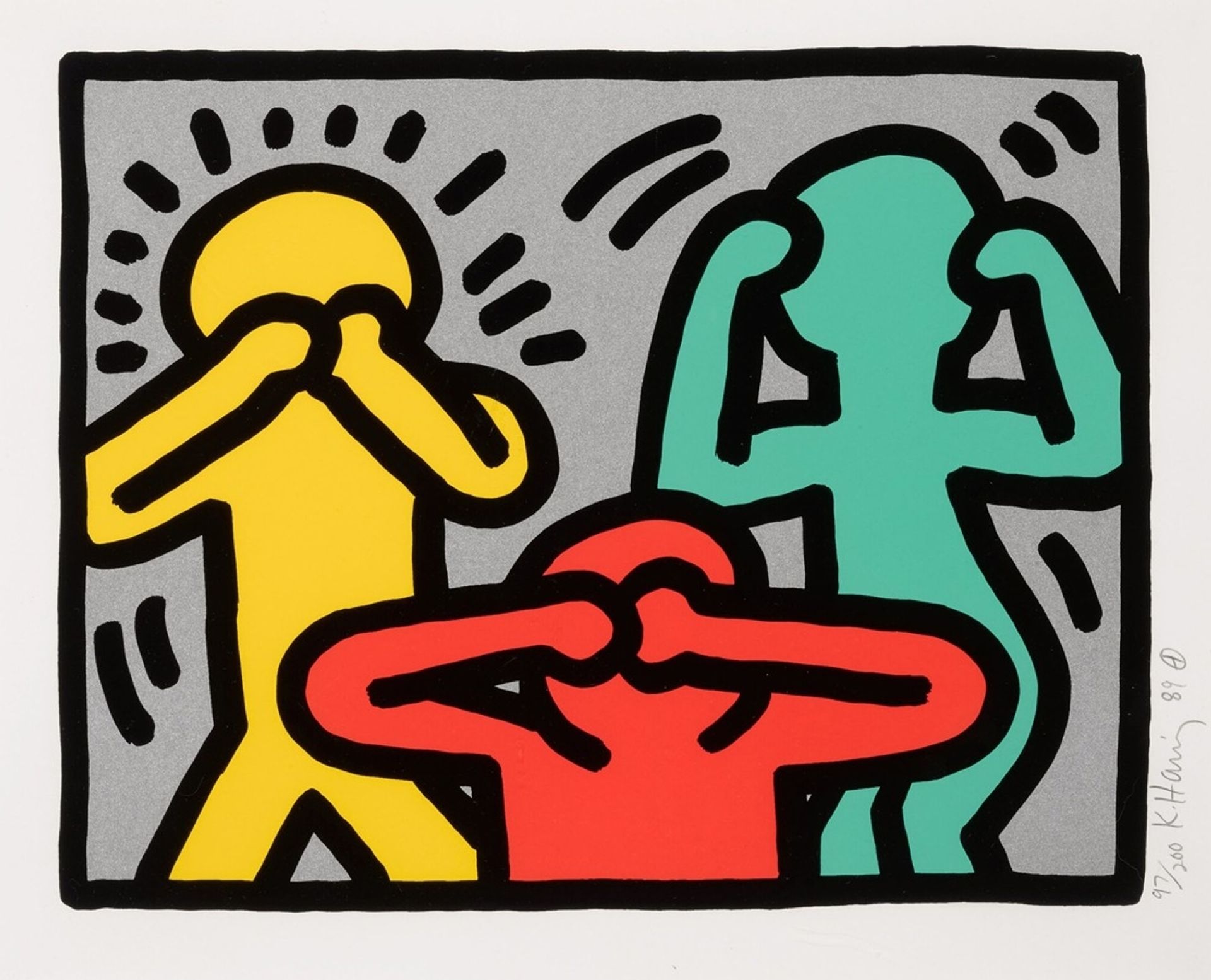 Pop Shop III by Keith Haring