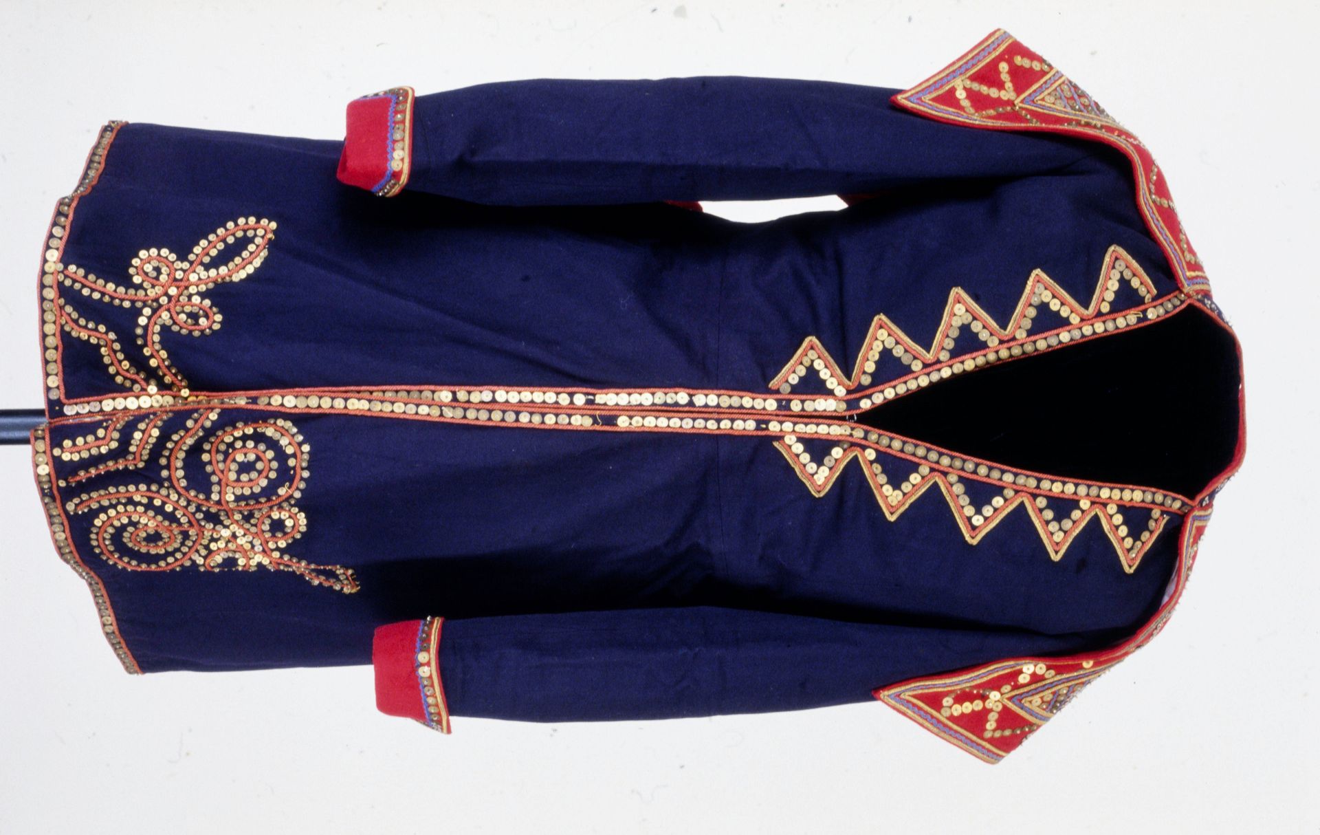 Man's knee-lenght coat by Anonymous
