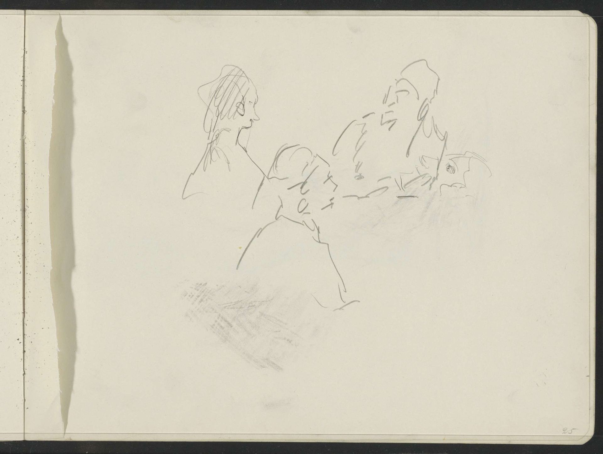 Figuurstudies by Isaac Israels
