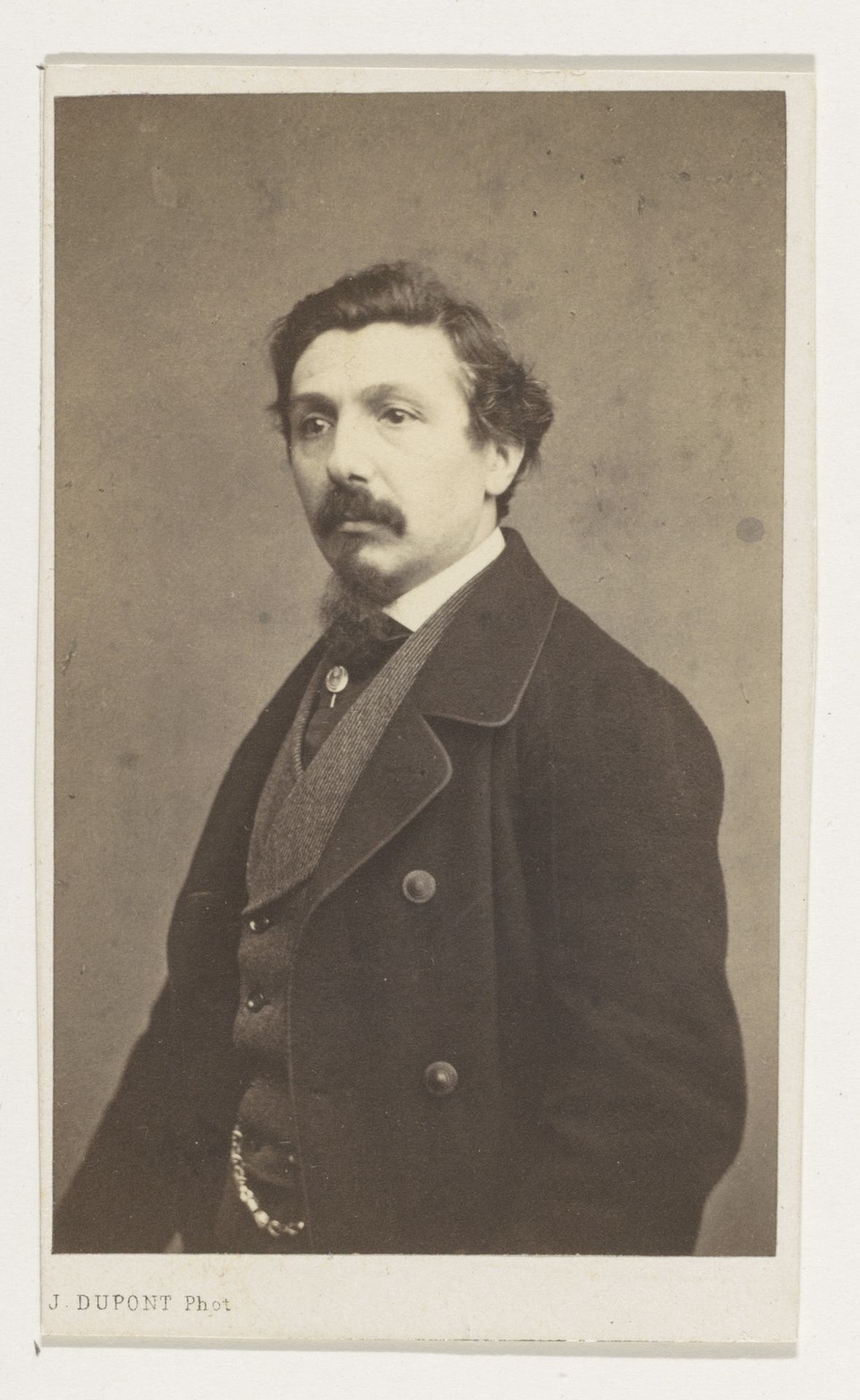 Portret van de schilder Jan David Col, halffiguur by Joseph Dupont