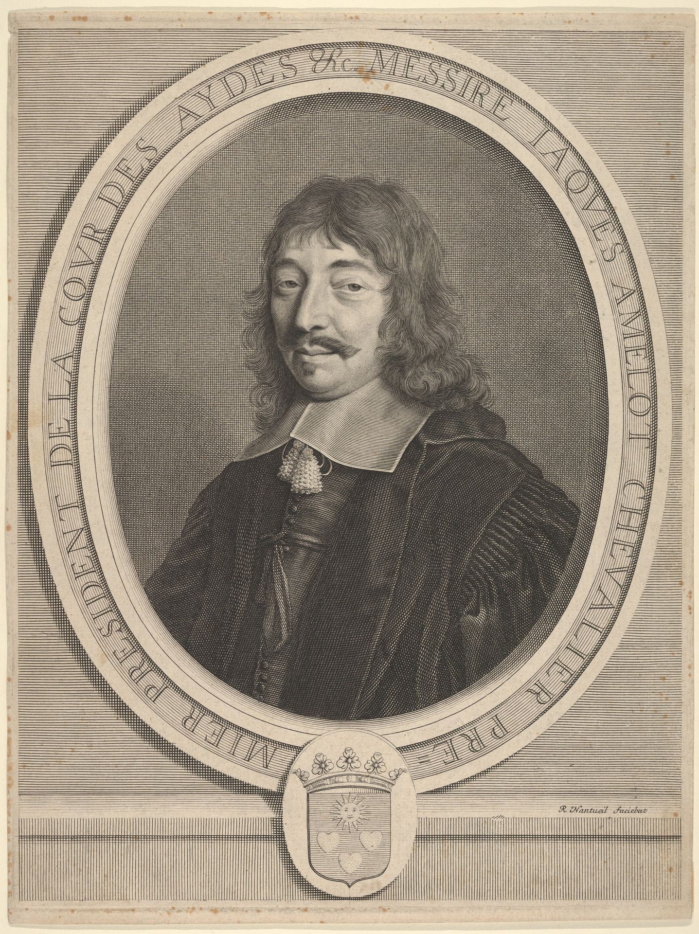 Jacques Amelot by Robert Nanteuil