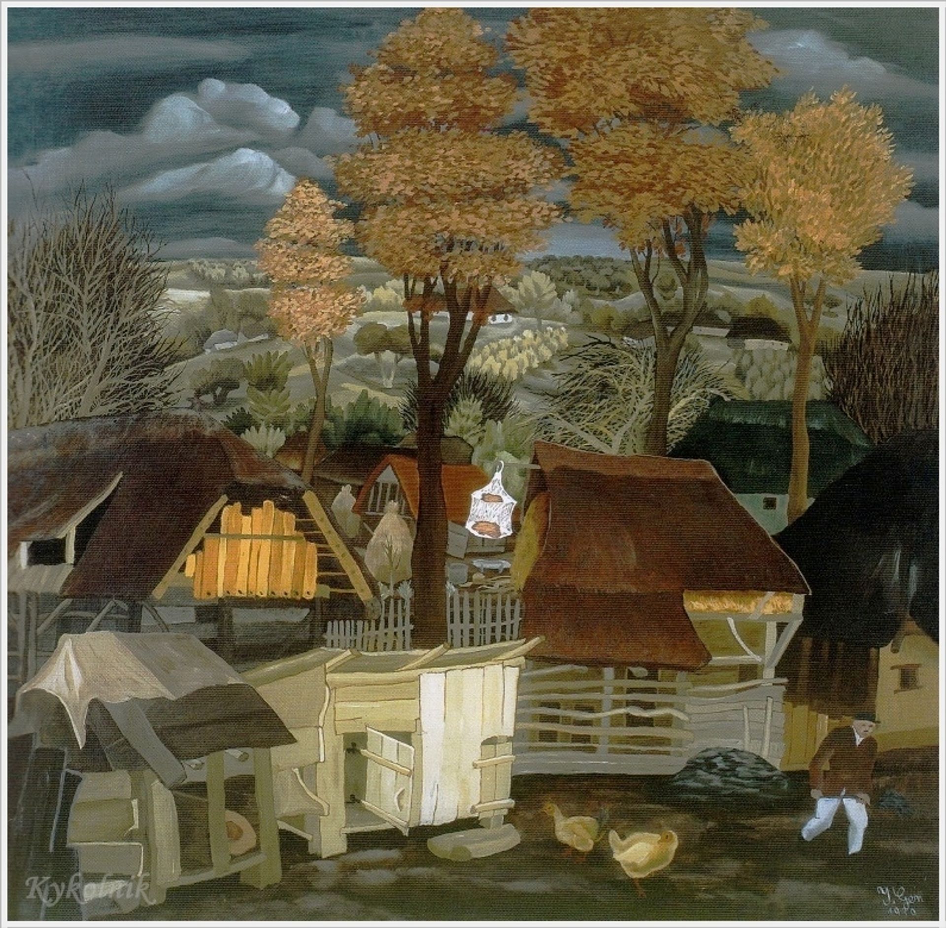 Djuras backyard by Ivan Generalic