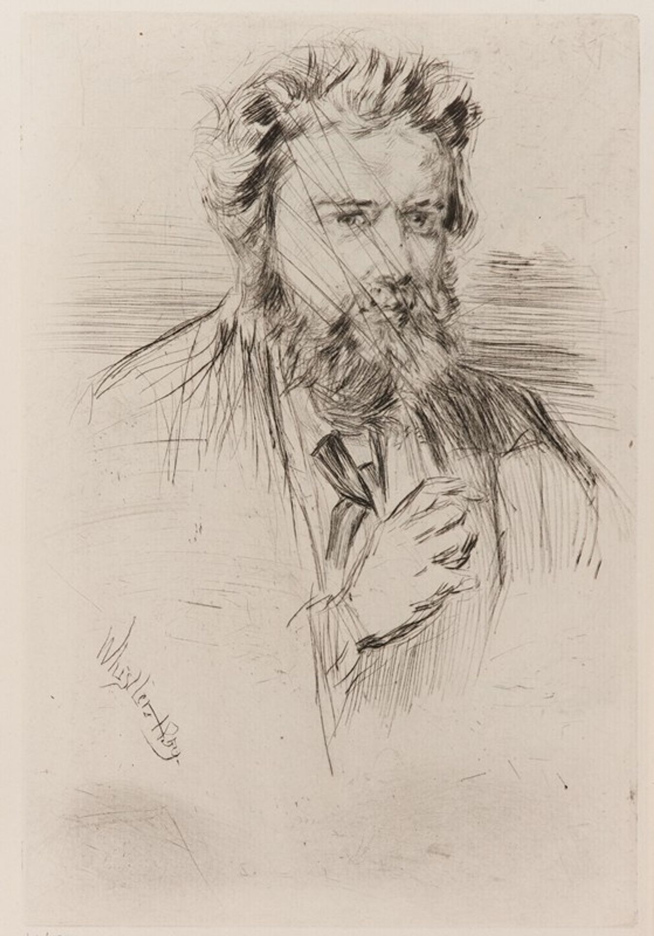 Astruc, Editor of ‘L’ Artiste’ by James Abbott McNeill Whistler