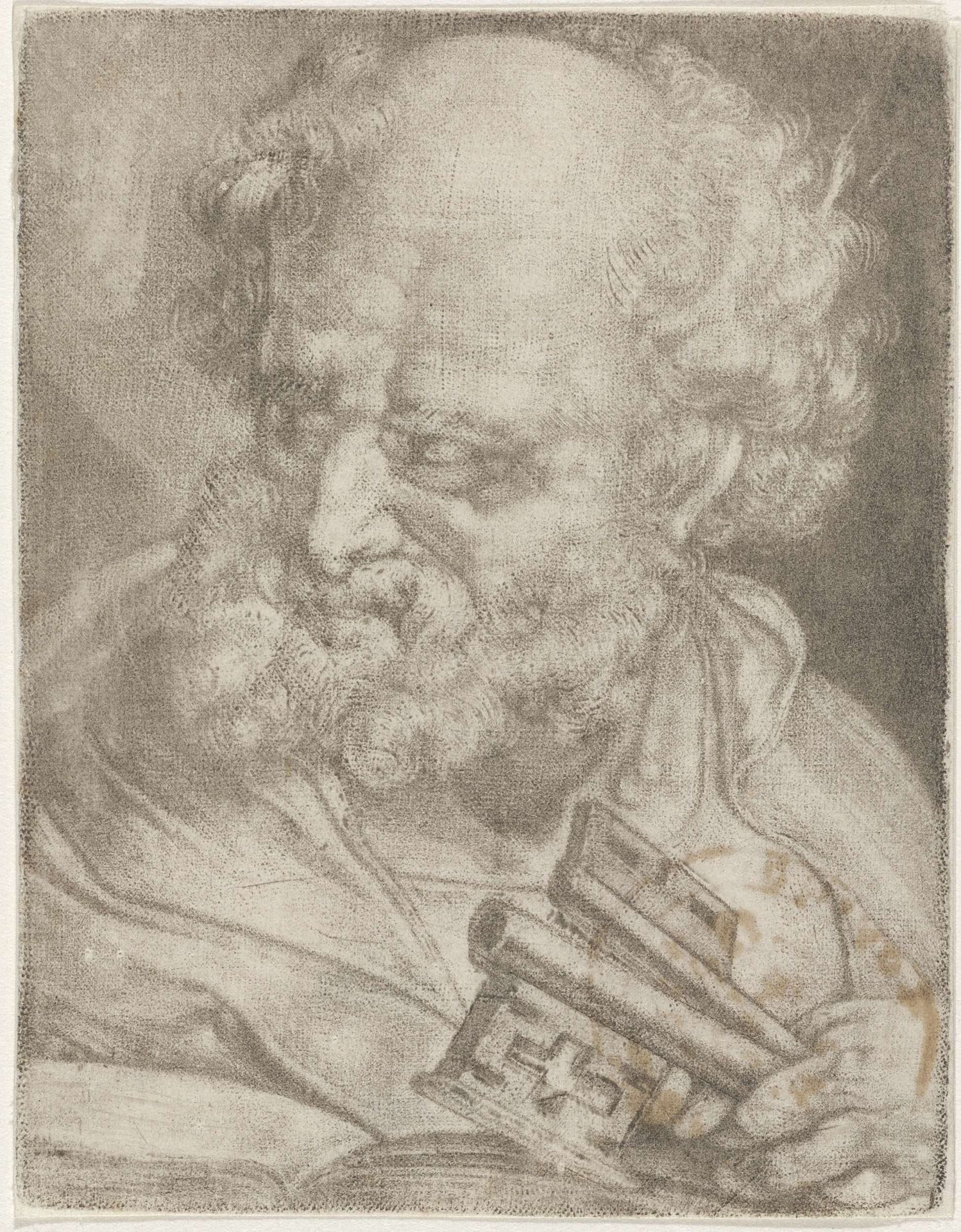 Apostel Petrus by Adriaen van der Werff
